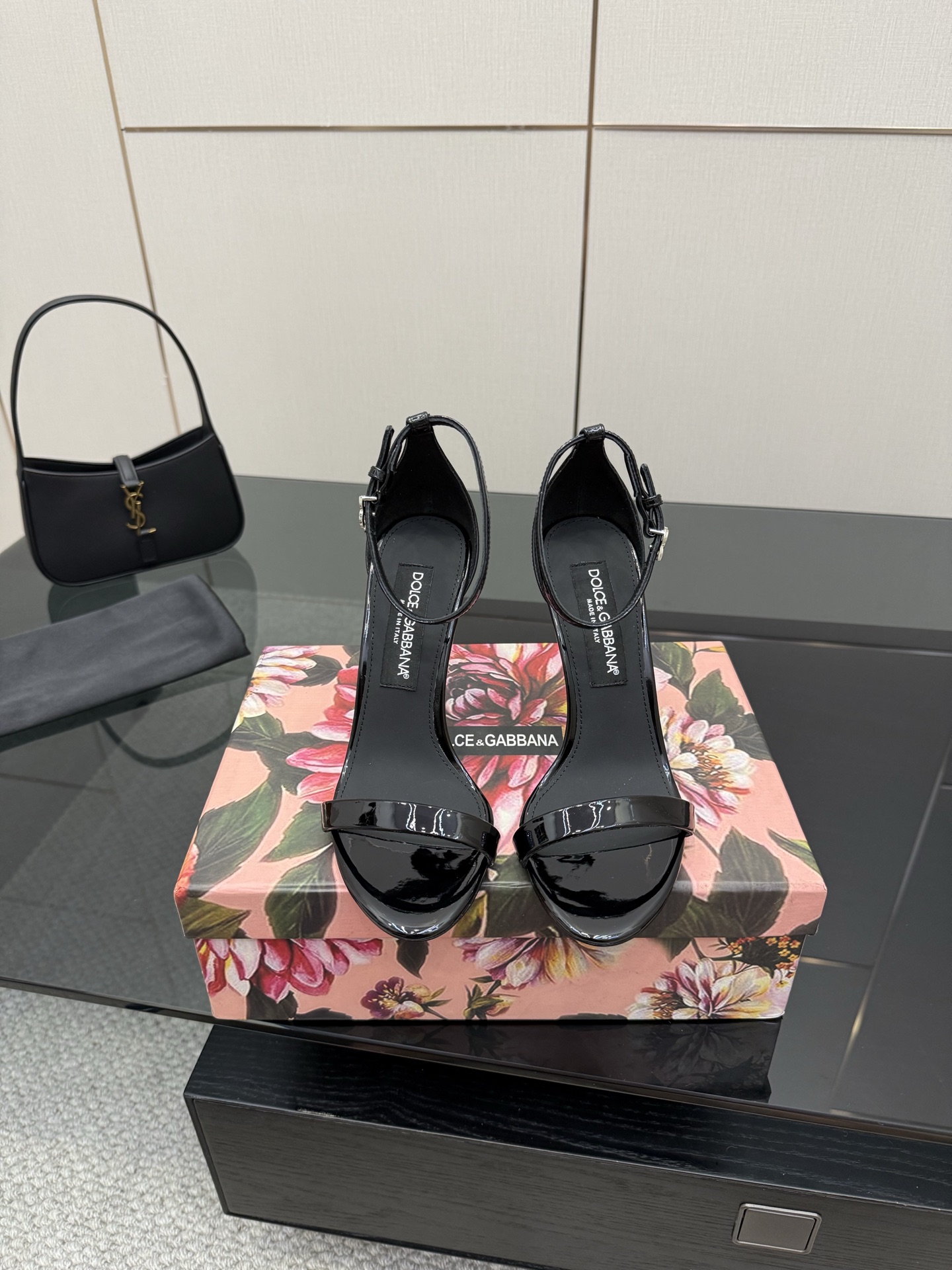 Dolce & Gabbana 25S High Heel Shoes with Painted Sheepskin, 11cm High - 图片 3