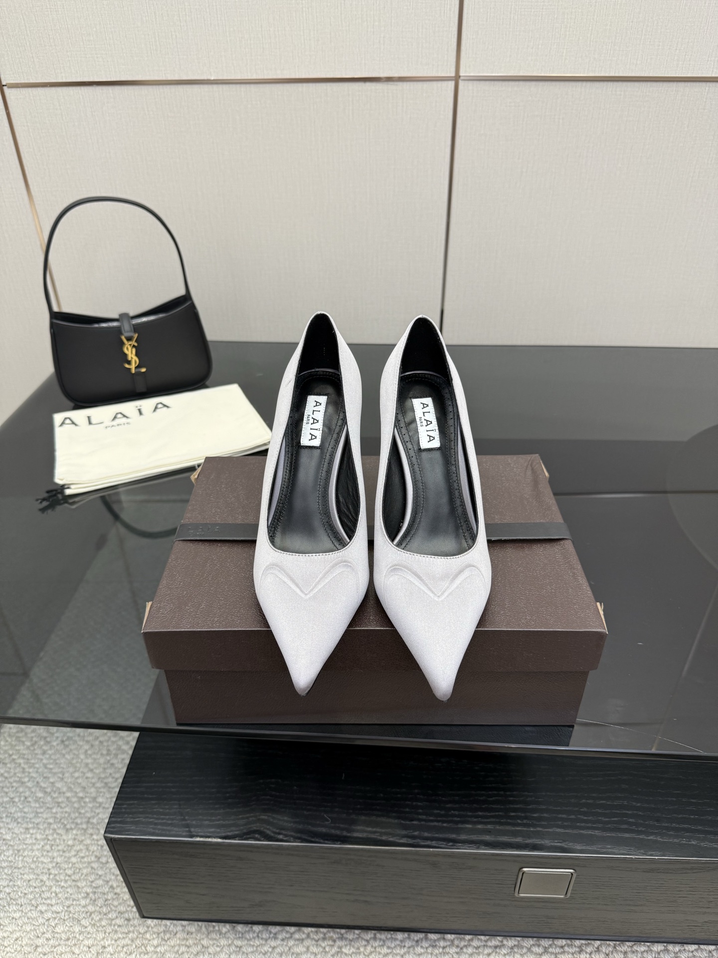 “744.Alai* 25ss High Heels: Spring Fresh, Transparent Design, High-Quality Materials, Princess-Like Feel” - 图片 9