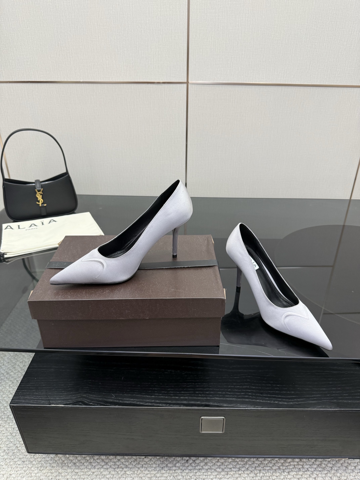 “744.Alai* 25ss High Heels: Spring Fresh, Transparent Design, High-Quality Materials, Princess-Like Feel” - 图片 5