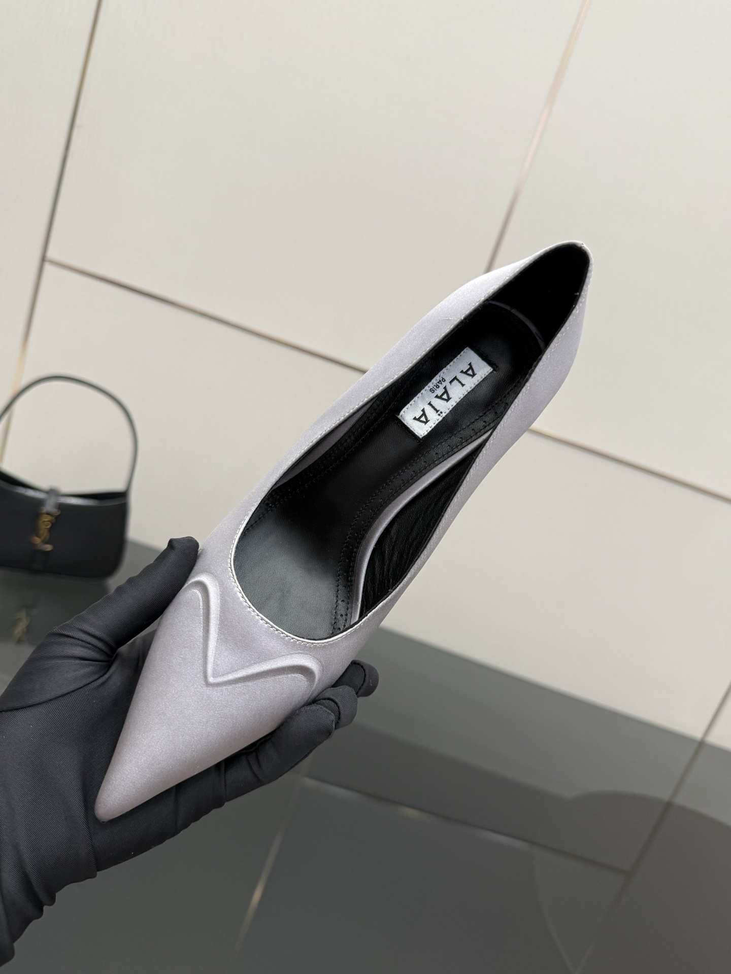 “744.Alai* 25ss High Heels: Spring Fresh, Transparent Design, High-Quality Materials, Princess-Like Feel” - 图片 7
