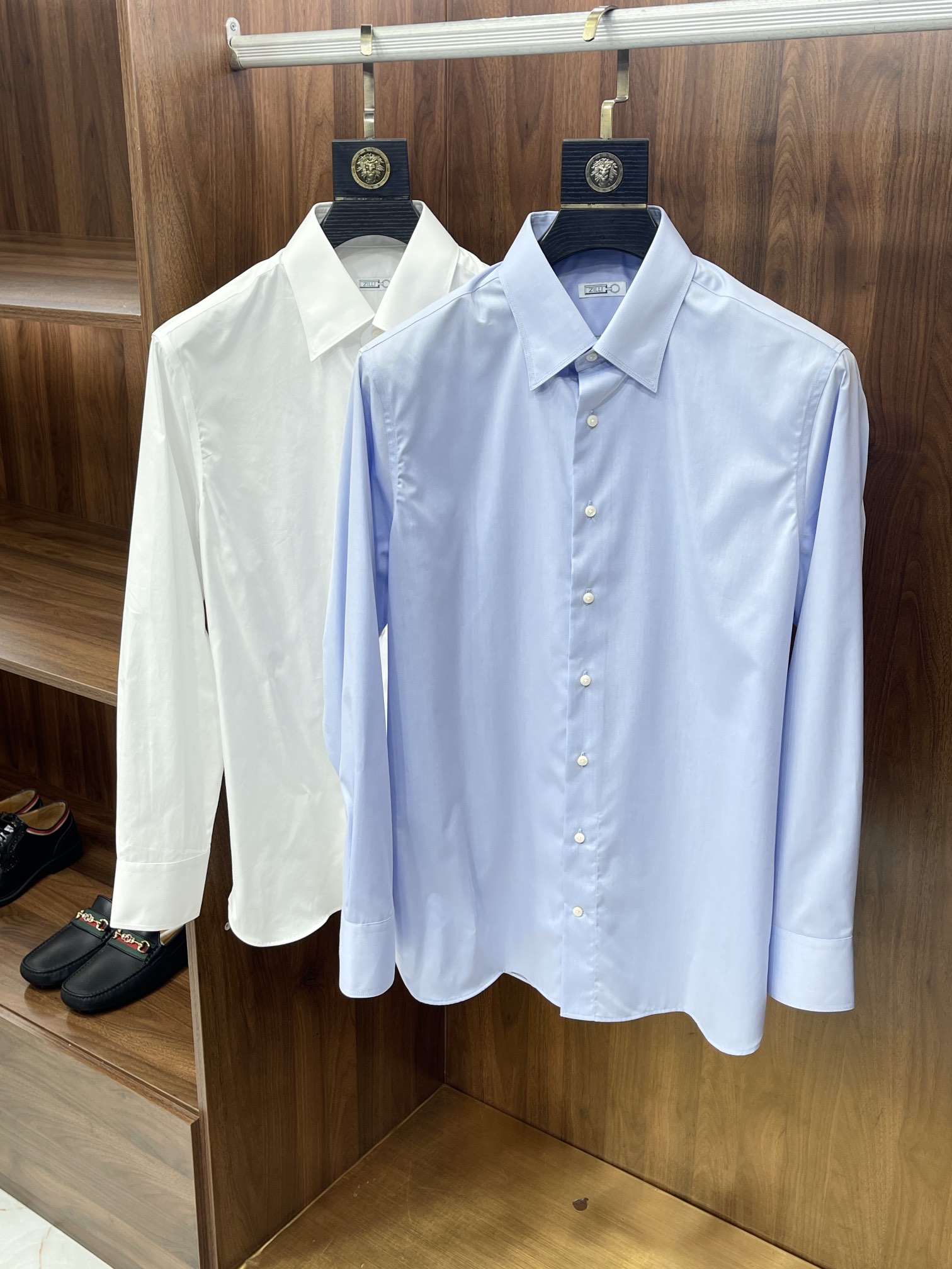 ZILLI一个法国的高端男装品牌常规四季款全棉商务衬衫绝对的高奢品质一家成立于1970年的高端品牌公司创
