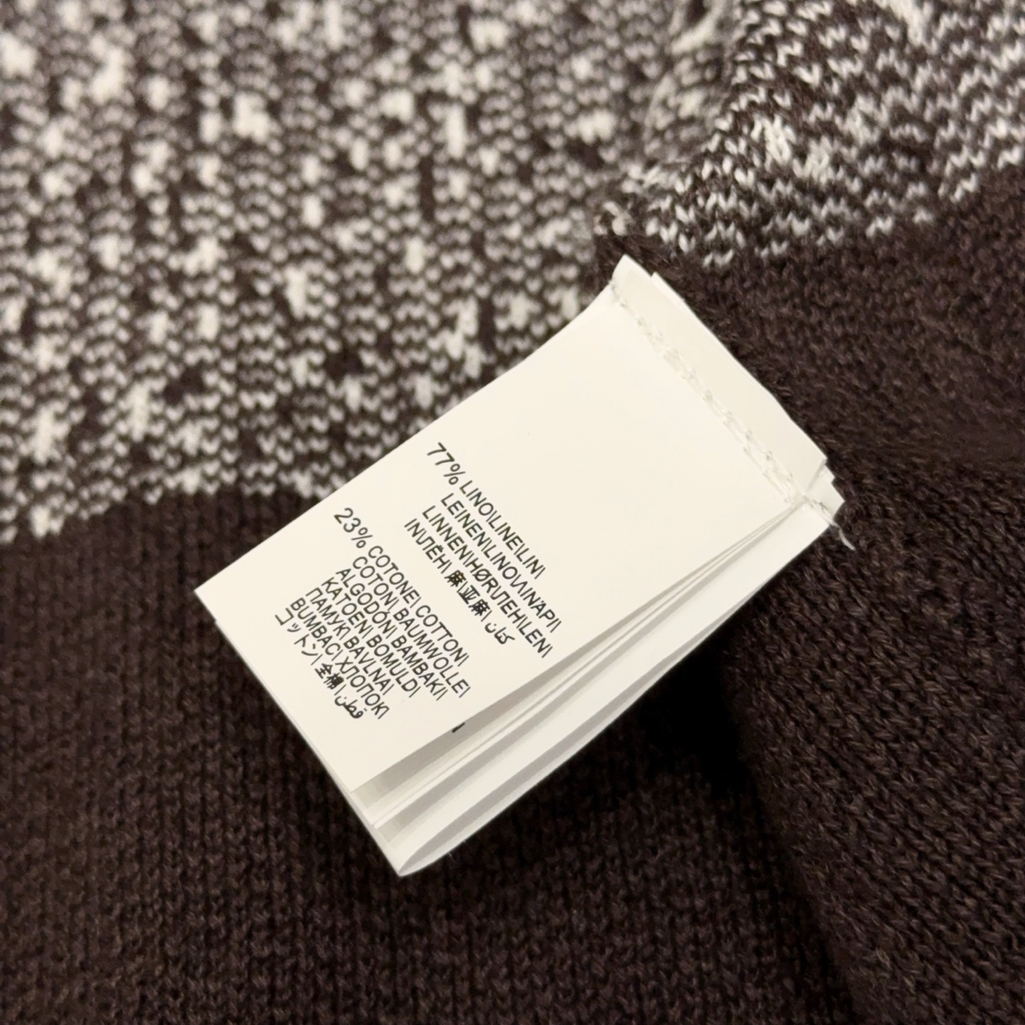 海浪与天空交织！青果领设计师款K家独特牛角扣甄选优质棉麻纱线针织开衫外男士青果领棉麻针织开衫｜把海浪与天