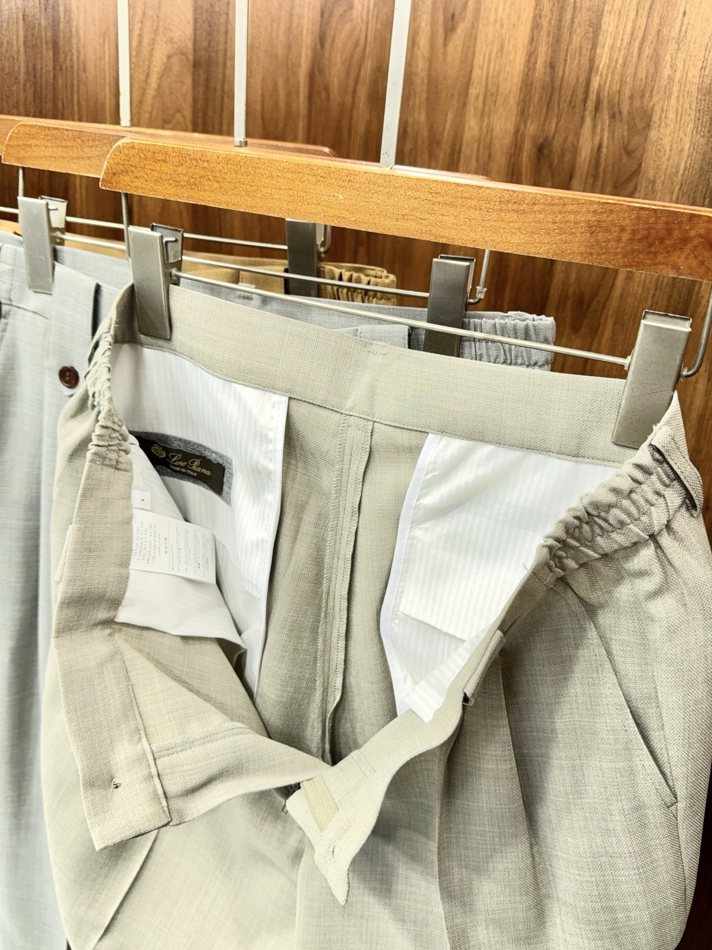 lP🆕家甄选JPN进口面料！含醋酸桑蚕丝纤维匠心打造独特腰头设计微阔舒适透气版型休闲长裤男士lP🆕家醋酸