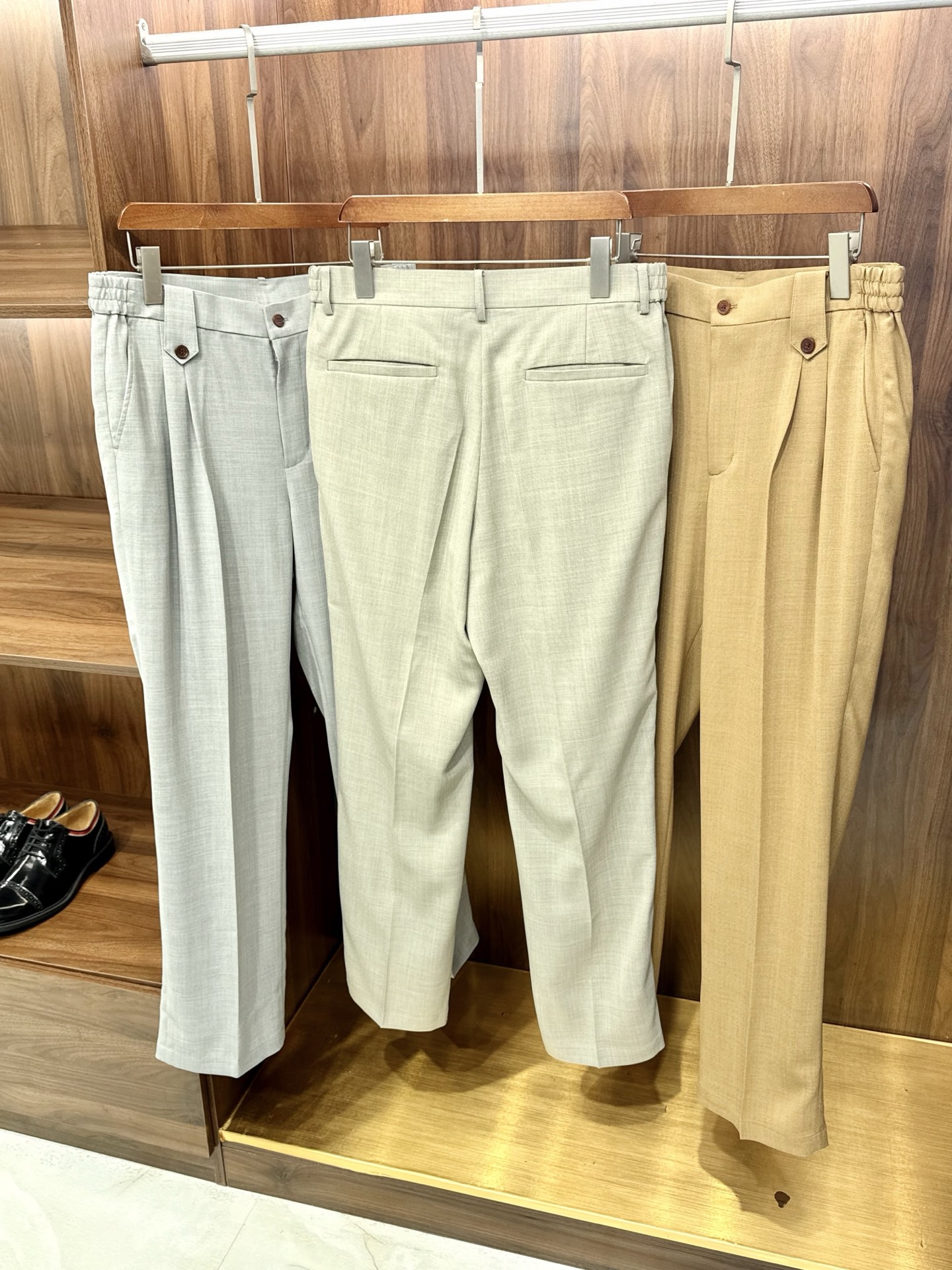 lP🆕家甄选JPN进口面料！含醋酸桑蚕丝纤维匠心打造独特腰头设计微阔舒适透气版型休闲长裤男士lP🆕家醋酸