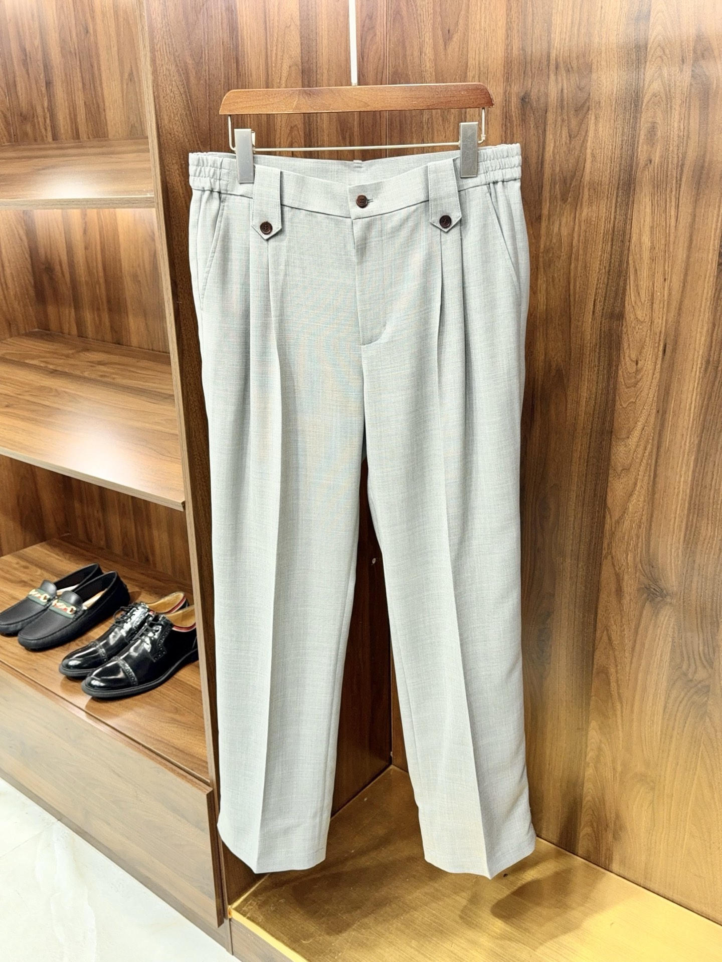 lP🆕家甄选JPN进口面料！含醋酸桑蚕丝纤维匠心打造独特腰头设计微阔舒适透气版型休闲长裤男士lP🆕家醋酸