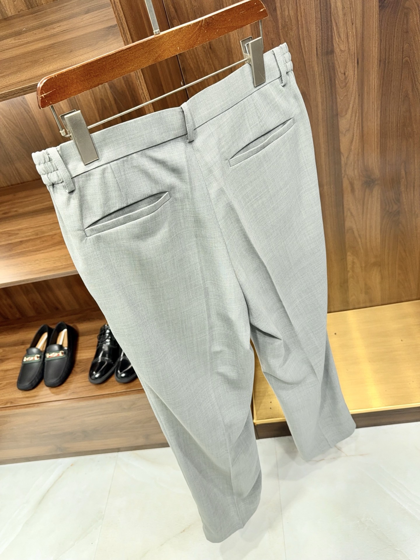 lP🆕家甄选JPN进口面料！含醋酸桑蚕丝纤维匠心打造独特腰头设计微阔舒适透气版型休闲长裤男士lP🆕家醋酸