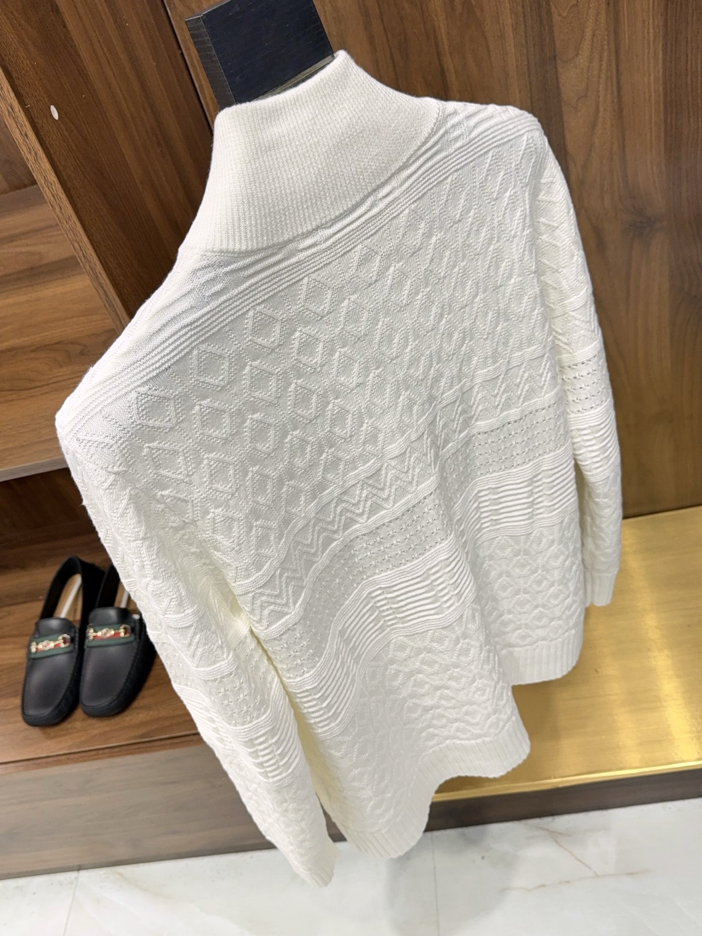 【BC家官网同步更新！特织纺纱棉麻纱线立体提花双拉链款针织外套】男士BC家官网同步款 | 特织棉麻提花双