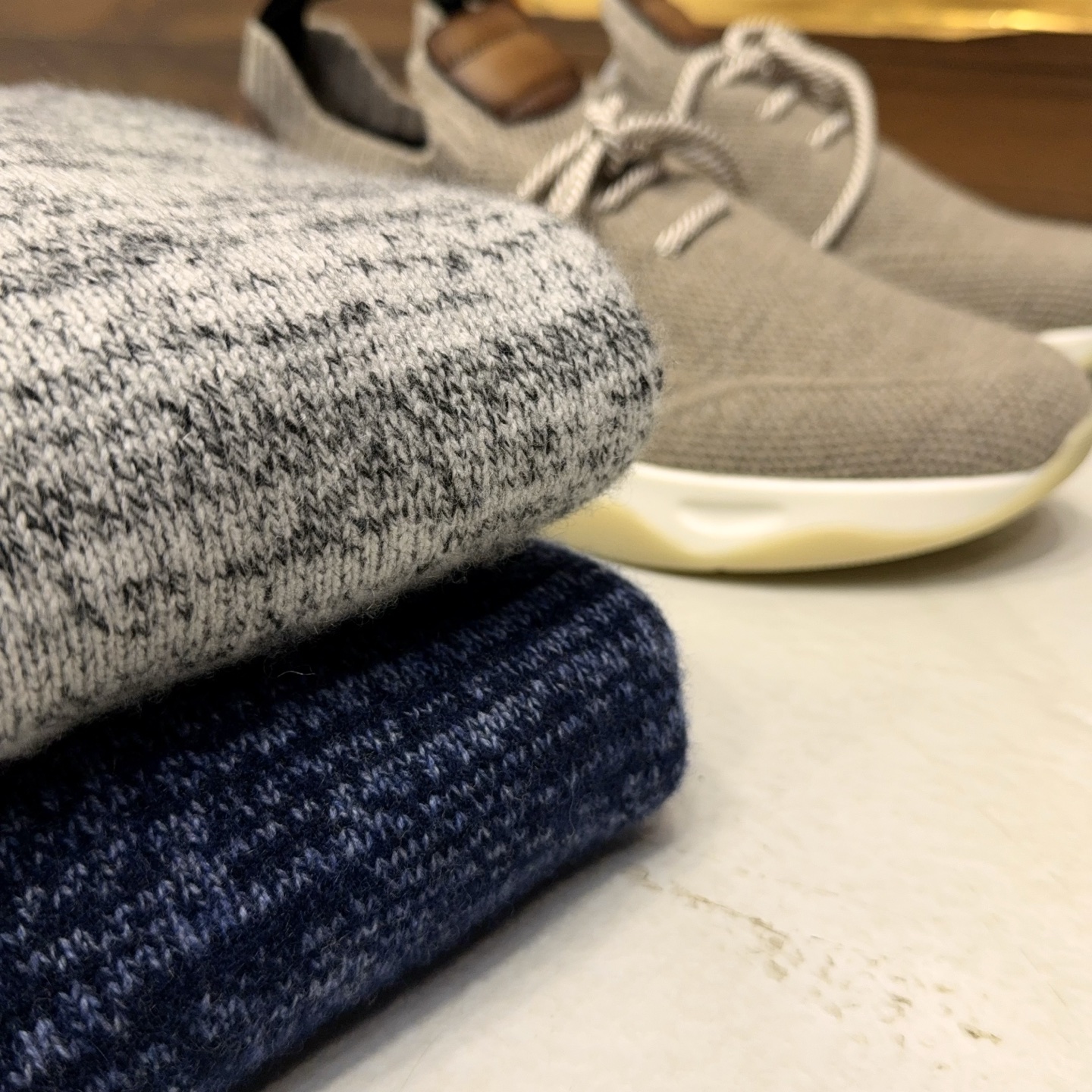 减龄撞色螺口！lP🆕家色织花纱工艺甄选黄金比例含35%羊绒65%羊毛精纺纱线圆领羊绒衫奢级减龄款！lP🆕