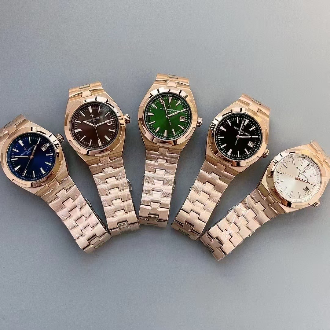 Vacheron Constantin Overseas Rose Gold Automatic Men's Watch, 42mm Diameter