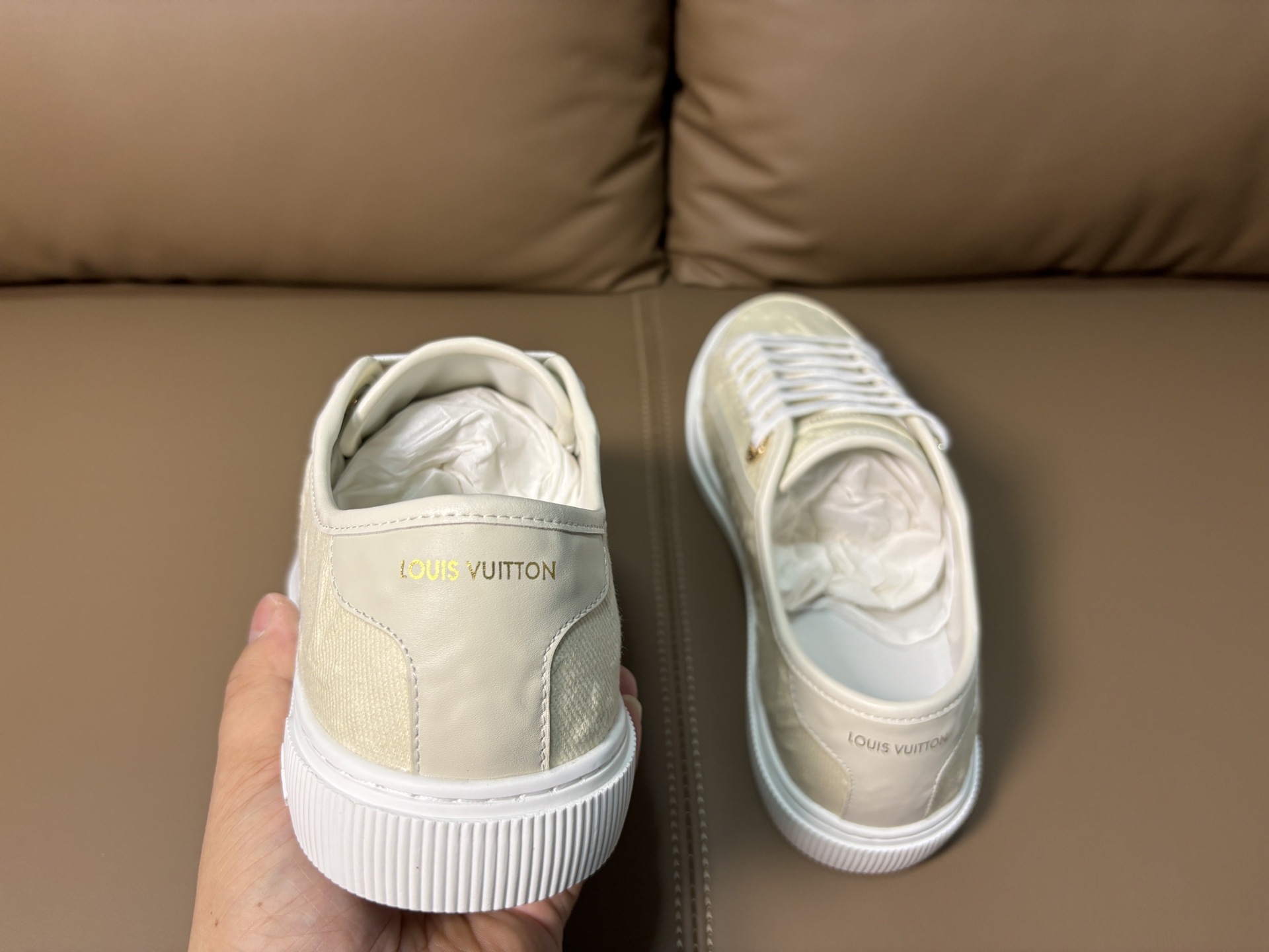 LV Style Leather Men's Shoes style reference detail image 7 from source 780752