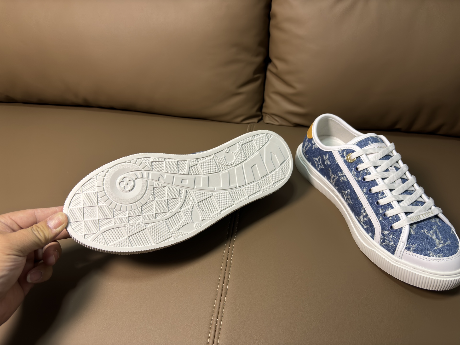 LV Style Leather Men's Shoes style reference detail image 9 from source 780755