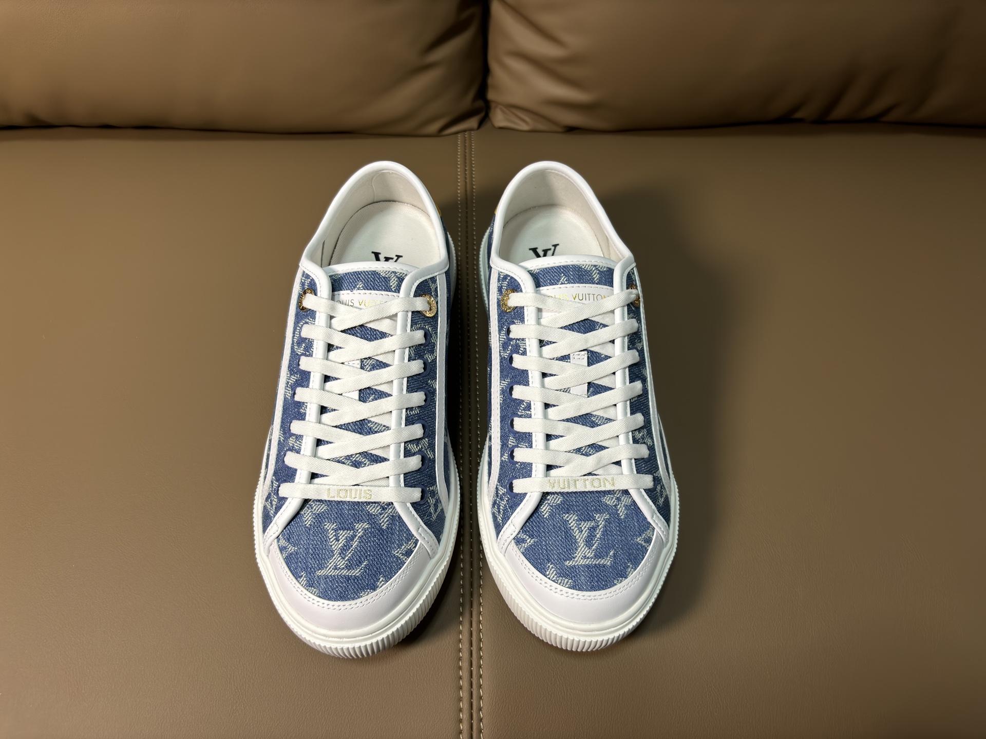 LV Style Leather Men's Shoes Lookbook Reference image 1