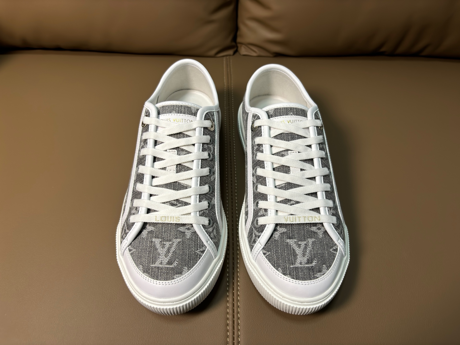 LV Style Leather Men's Shoes Lookbook Reference image 1