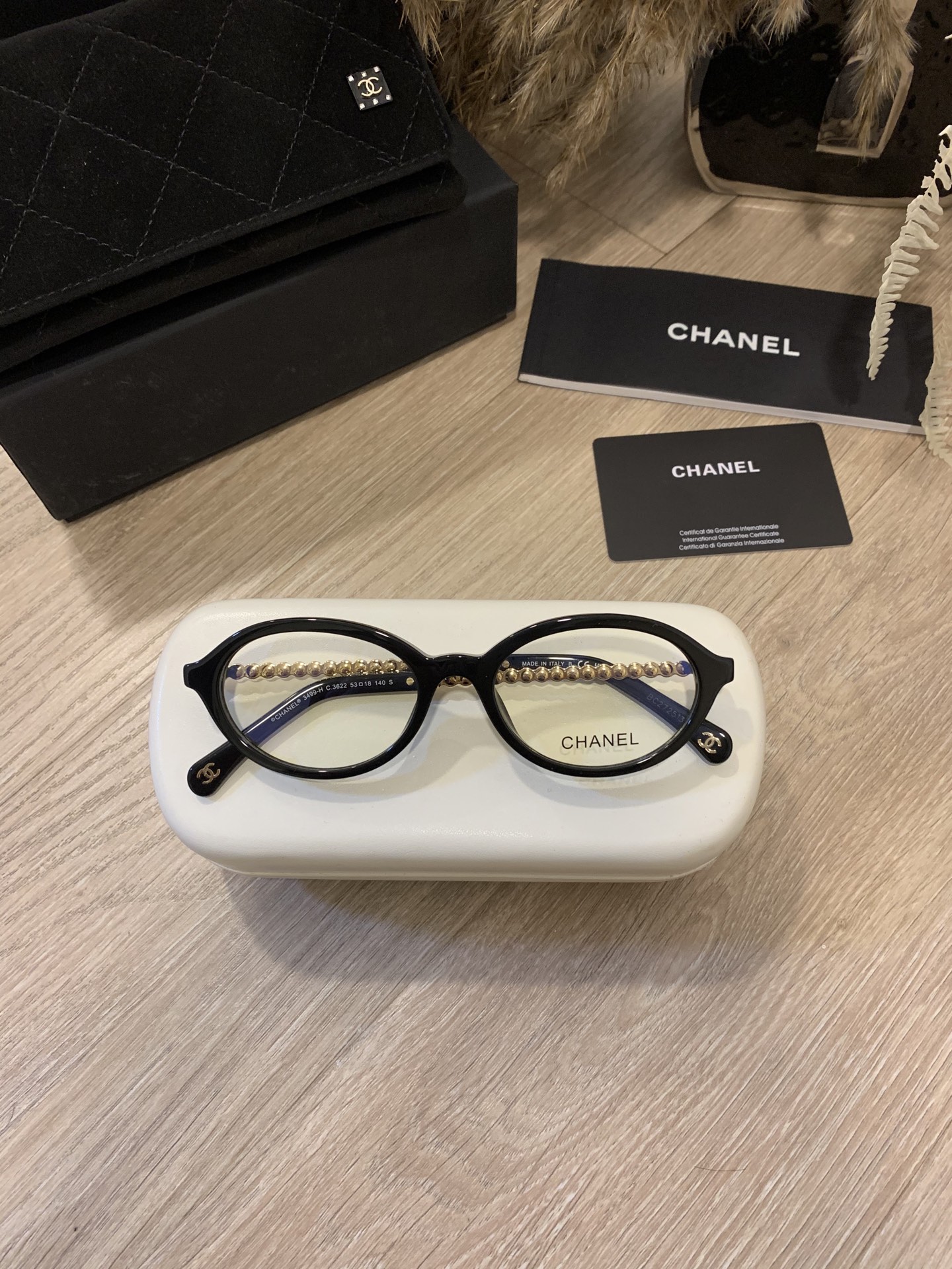 Chanel CH3499S 板材 全框 椭圆 眼镜