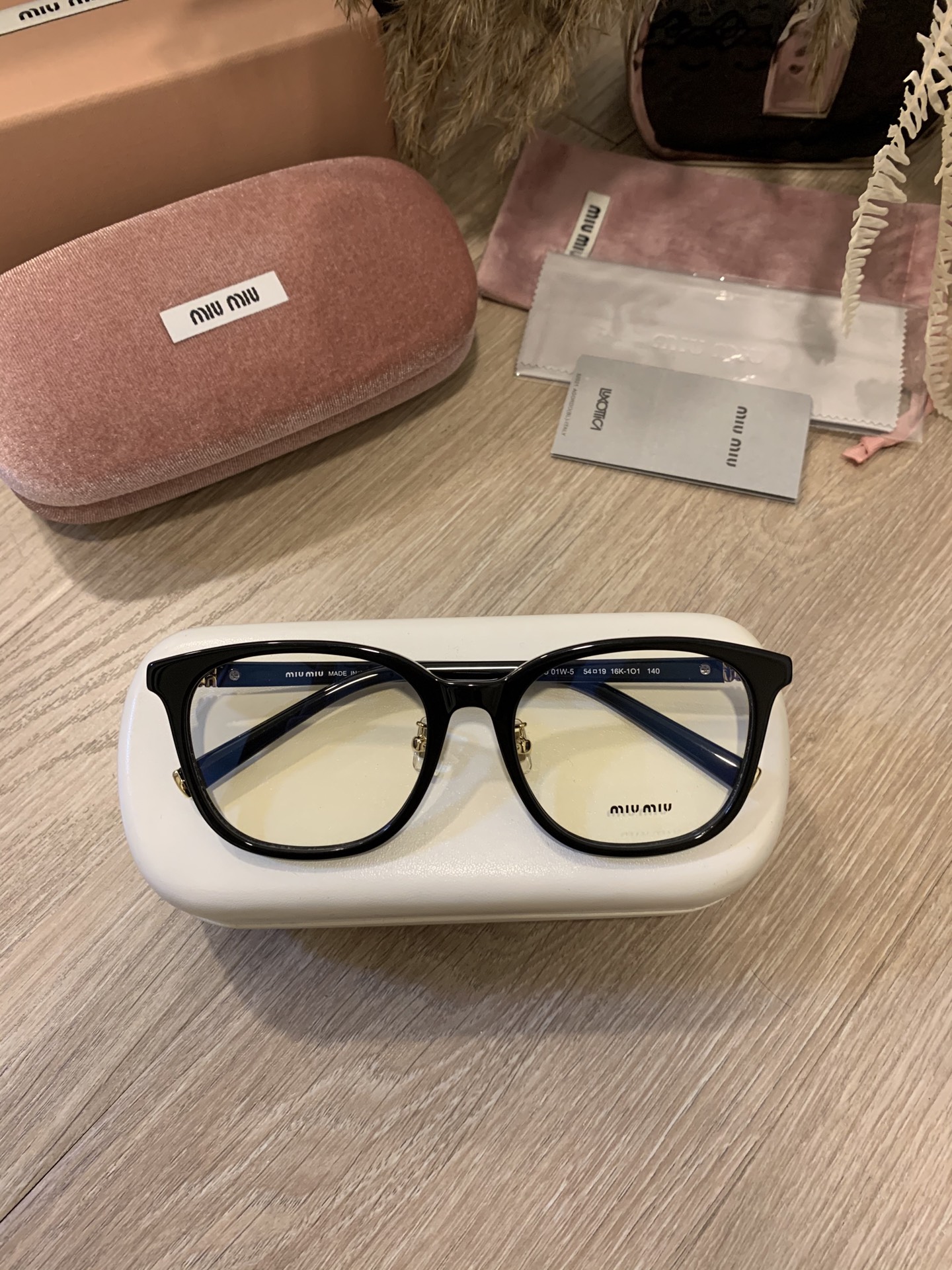 MIUMIU Optical Glasses Acetate Full Rim Round