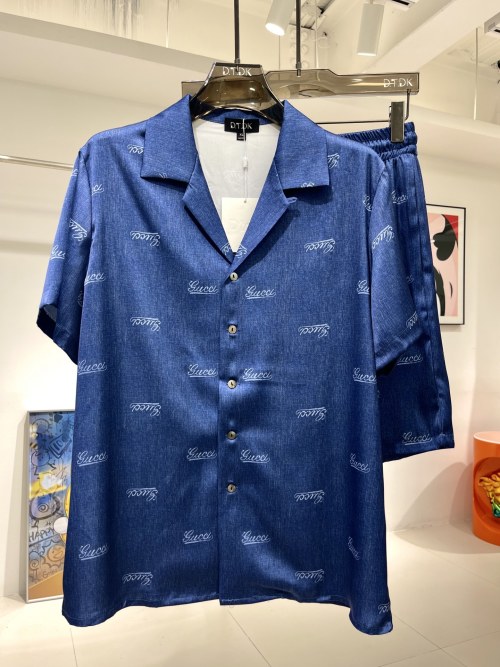Gucci Shirt Set - Soft Touch, Comfortable Fit - Sizes M to 3XL