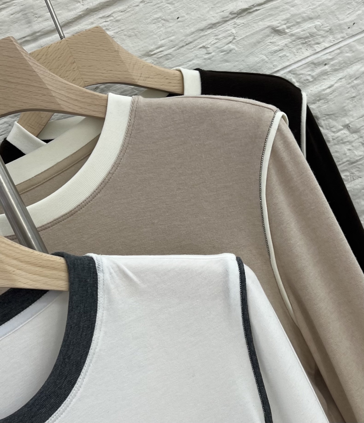 Women's Long Sleeve Wool Blend T-Shirt - Stylish, Comfortable, and Versatile 4 i1753263664619 7801 0 2