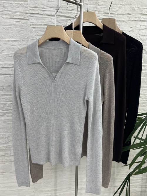 Women's 2025 BC Lapel Wool Cardigan - Stylish and Comfortable Knitwear 1 Women's 2025 BC Lapel Wool Cardigan - Stylish and Comfortable Knitwear