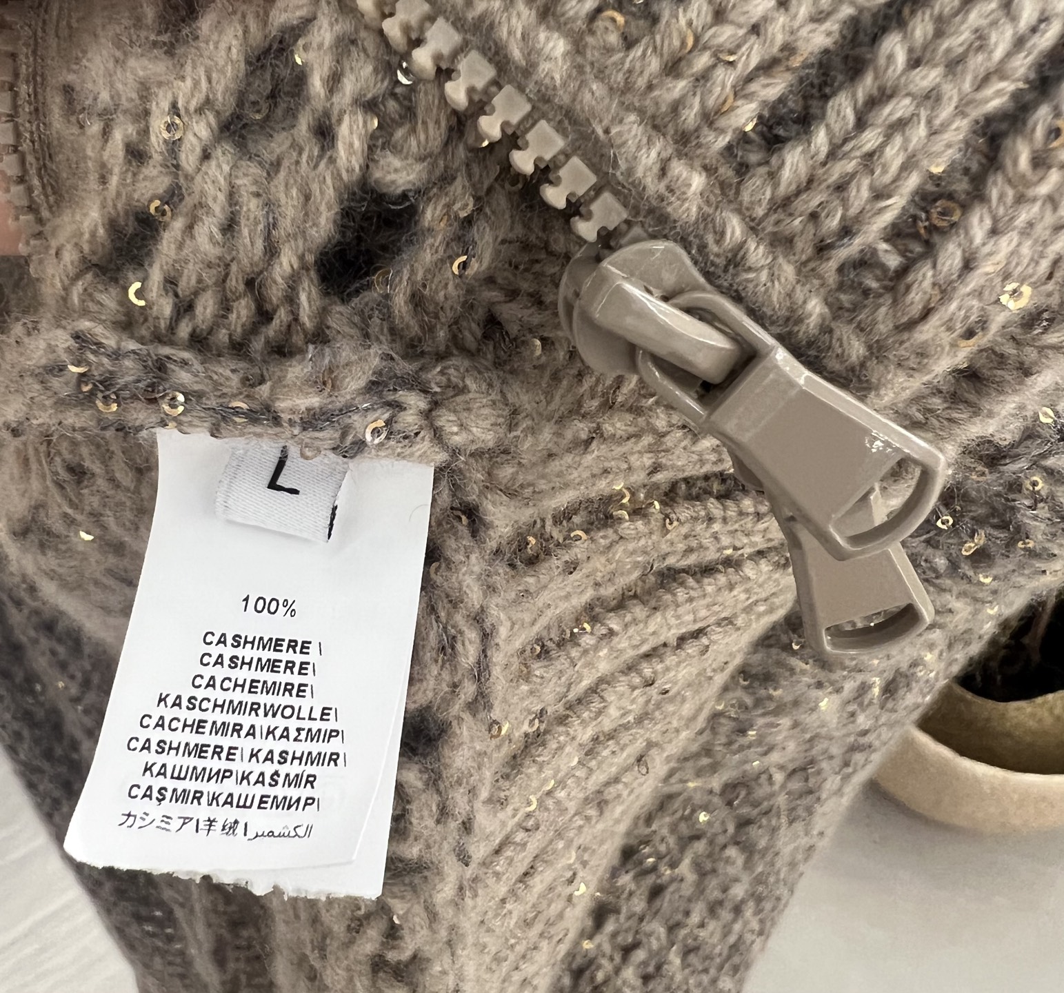 Women's Hooded Sequin Cashmere Cardigan - Lightweight, Stylish, and Comfortable 9 i1754295161971 1379 0 7