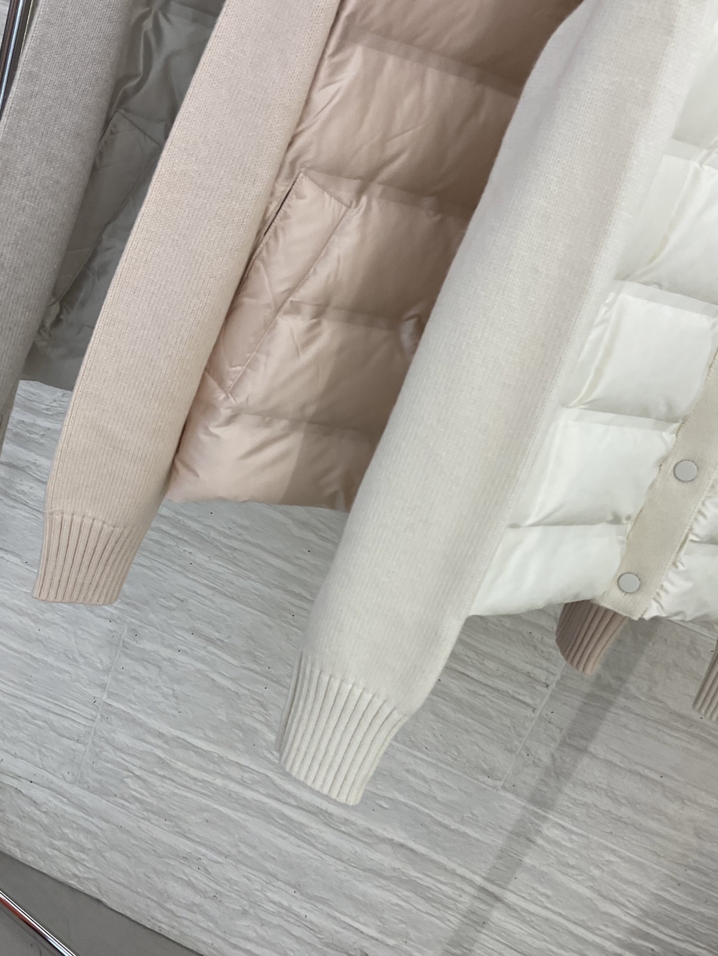Women's Gold Thread Lapel Goose Down Jacket - New 2025 Collection 7 i1755953360825 4634 0 5