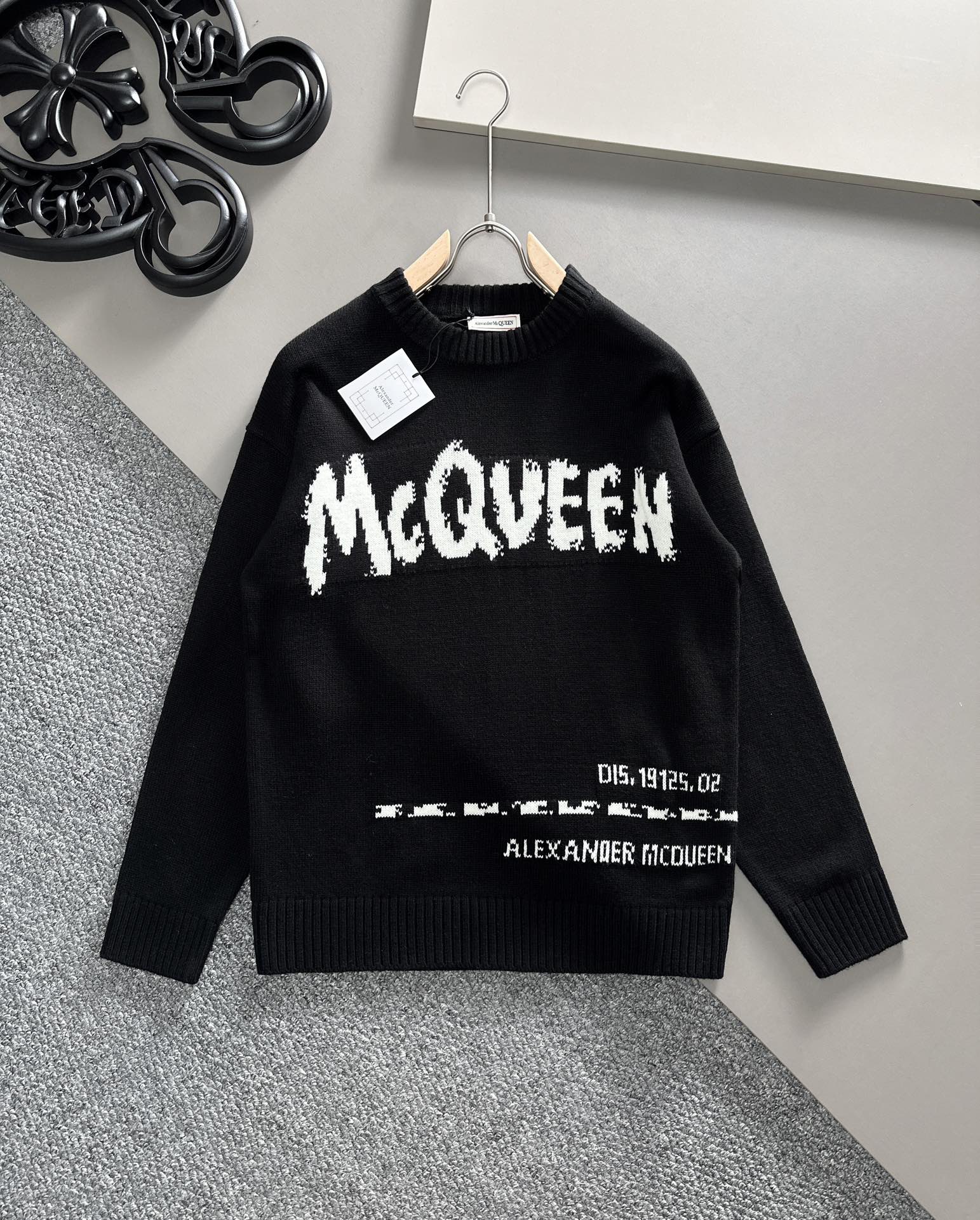 Alexander McQueen Clothing Sweatshirts Cashmere Spandex Wool Fall/Winter Collection