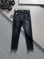 Louis Vuitton Clothing Jeans Men Cotton Casual