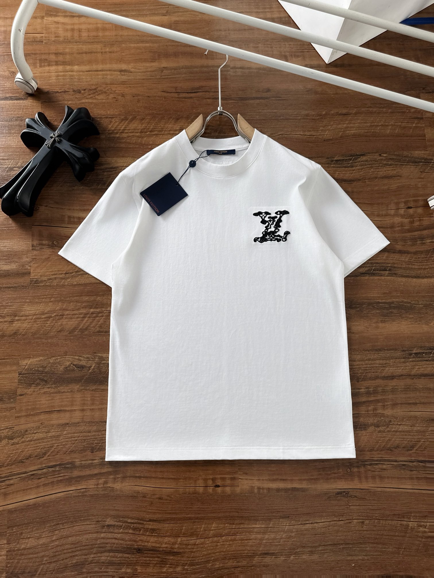 Louis Vuitton Clothing T-Shirt Spring/Summer Collection Fashion Short Sleeve