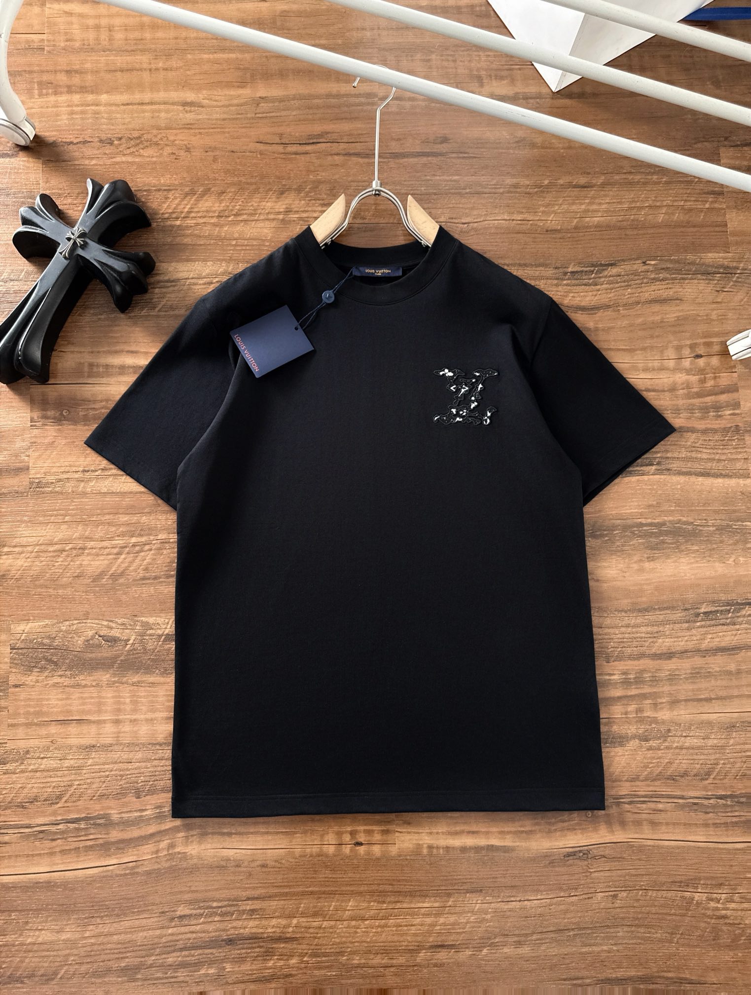 Louis Vuitton Clothing T-Shirt Spring/Summer Collection Fashion Short Sleeve