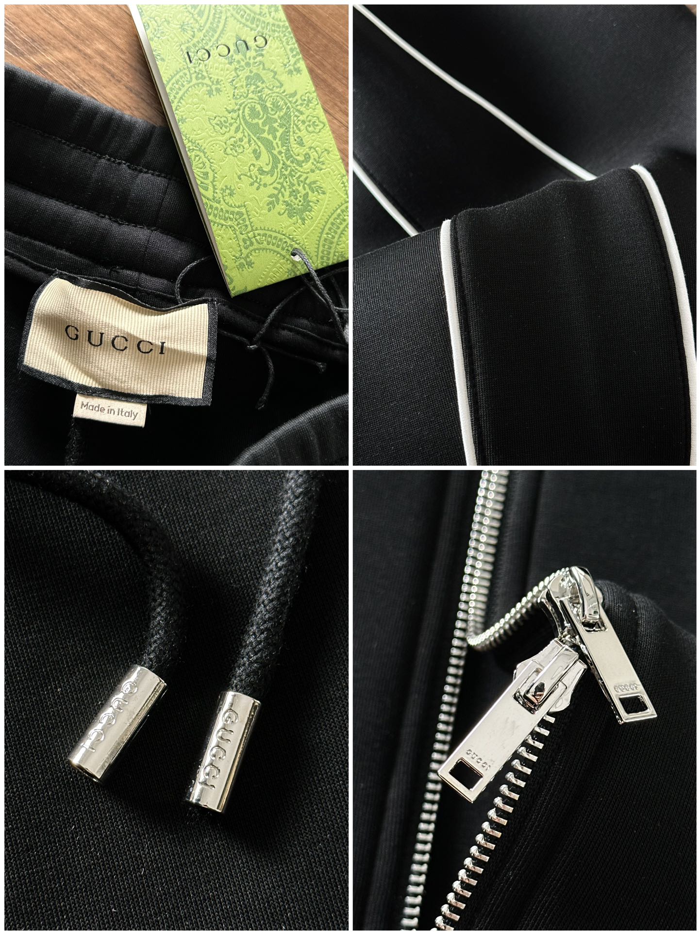 古奇 2025秋冬新款专柜同款休闲套装，透气舒适休闲！高级感满满！细节精致高档，做工无可挑剔！原版高端面