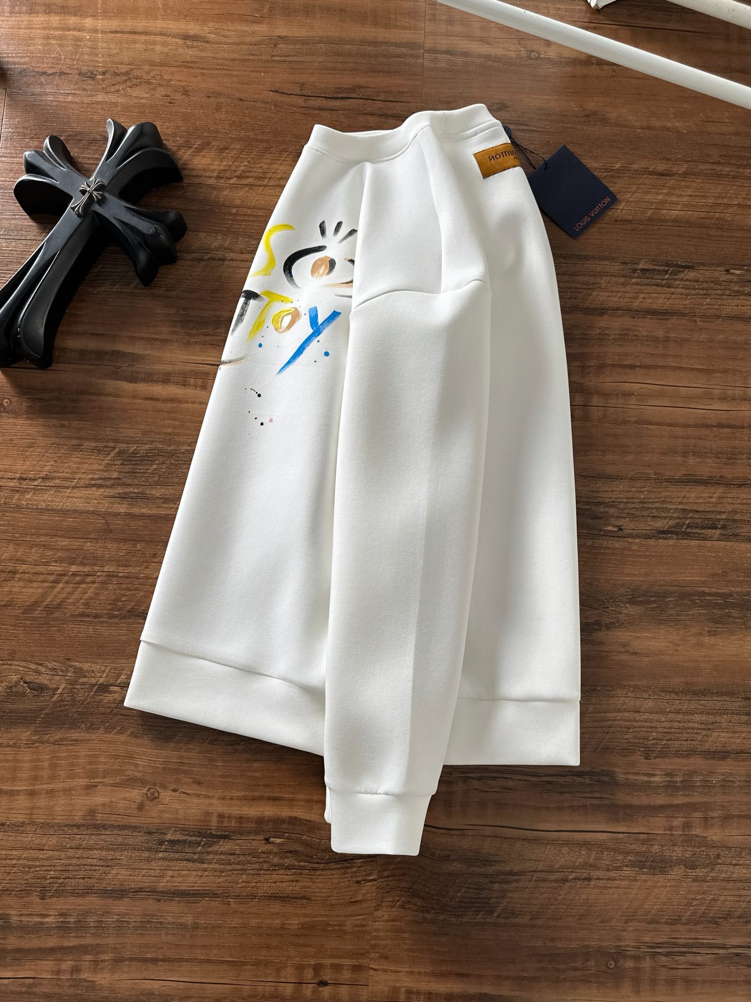  LV 2025最新款太空棉涂鸦卫衣，独家发售！原版复刻，独家设计，超强工艺！极其奢华！版型超赞！🌟
尺