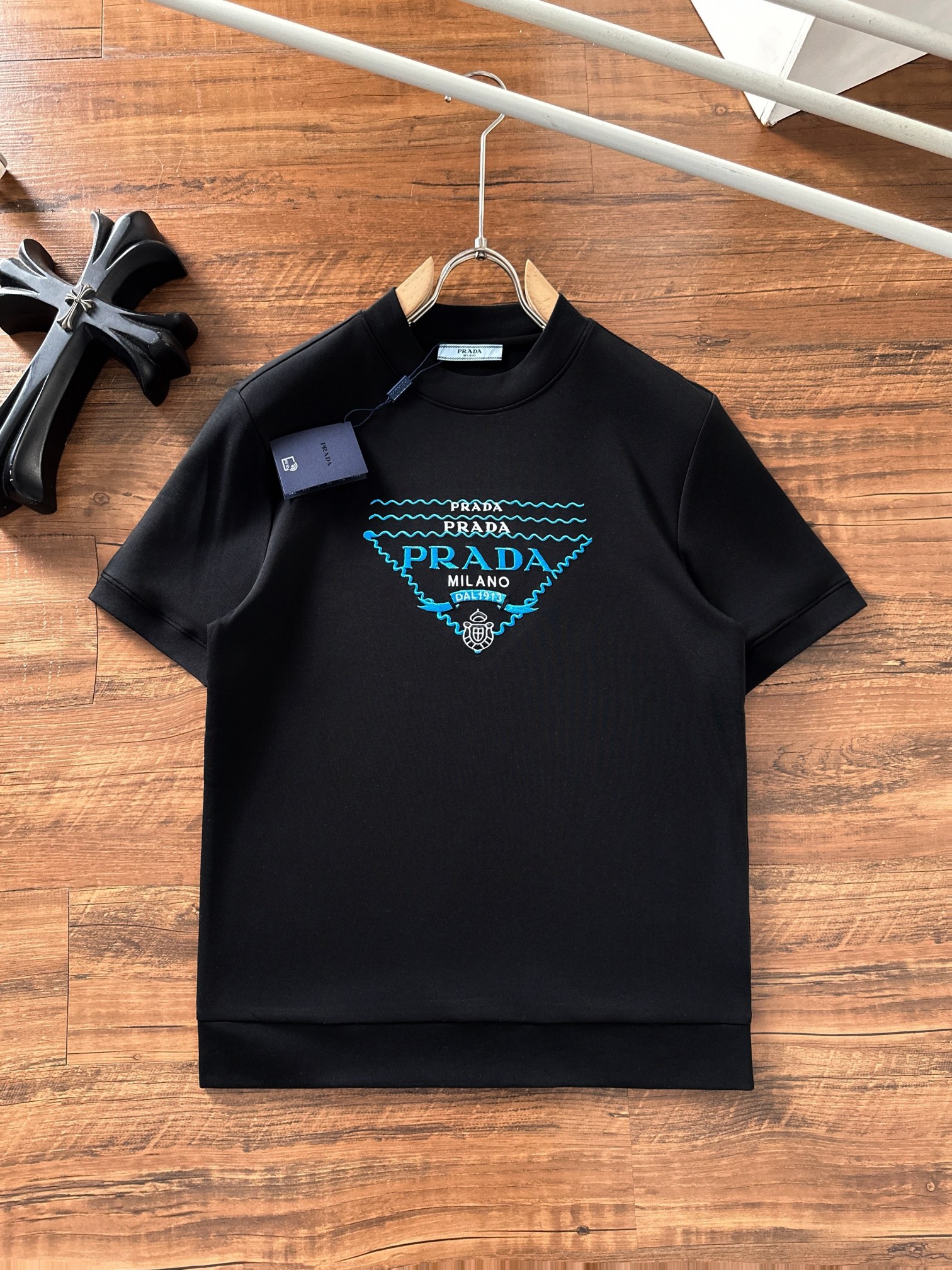 Prada Kleding T-Shirt Katoen Herfst/winter collectie Korte mouw