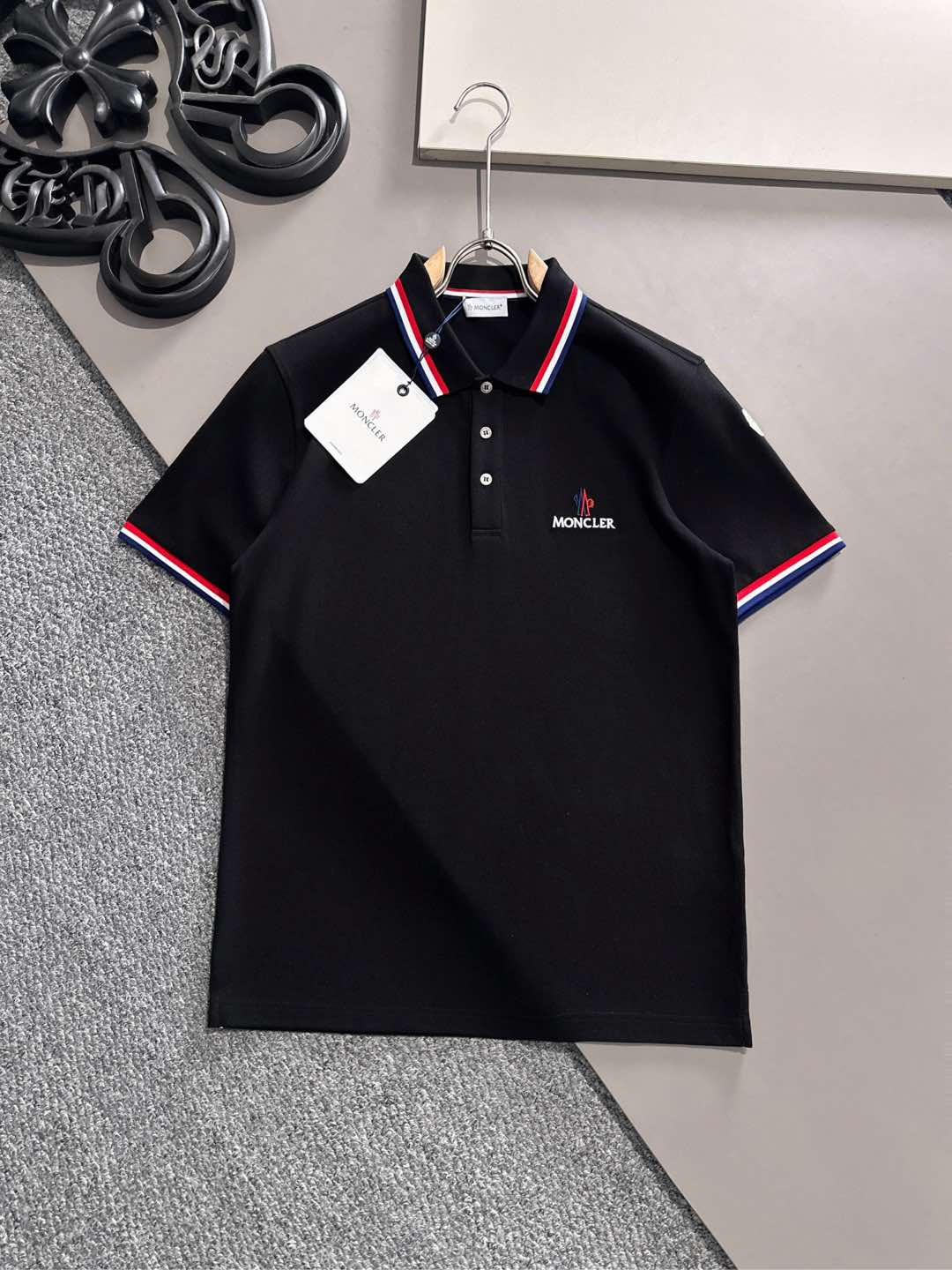 Moncler Polo Shirt: Premium Cotton, Logo Design, Comfortable & Breathable 2 i1741062808993 5473 0 8