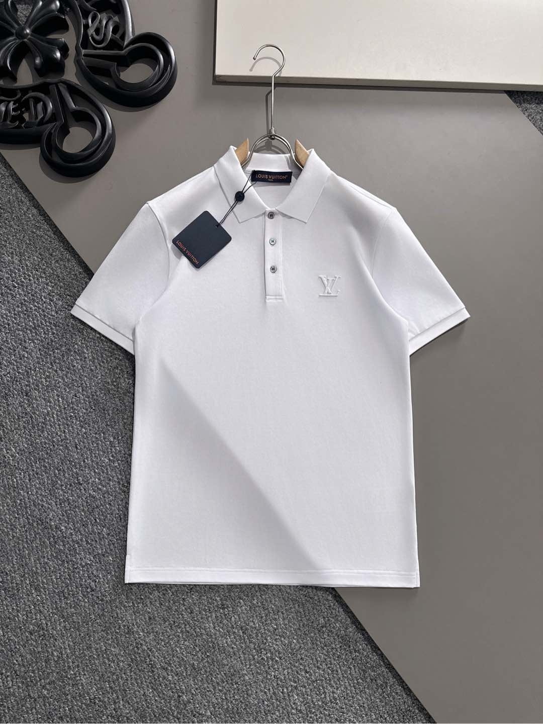 Louis Vuitton Polo Shirt - Short Sleeve, Premium Cotton, Designer Logo 2 i1741065908806 6254 0 7