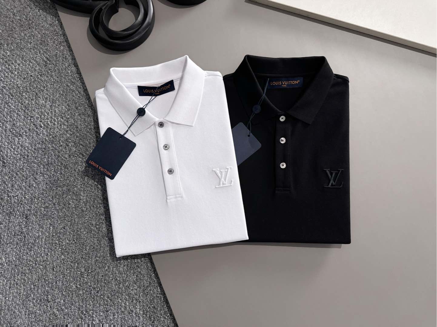 Louis Vuitton Polo Shirt - Short Sleeve, Premium Cotton, Designer Logo 3 i1741066538050 2311 0 8