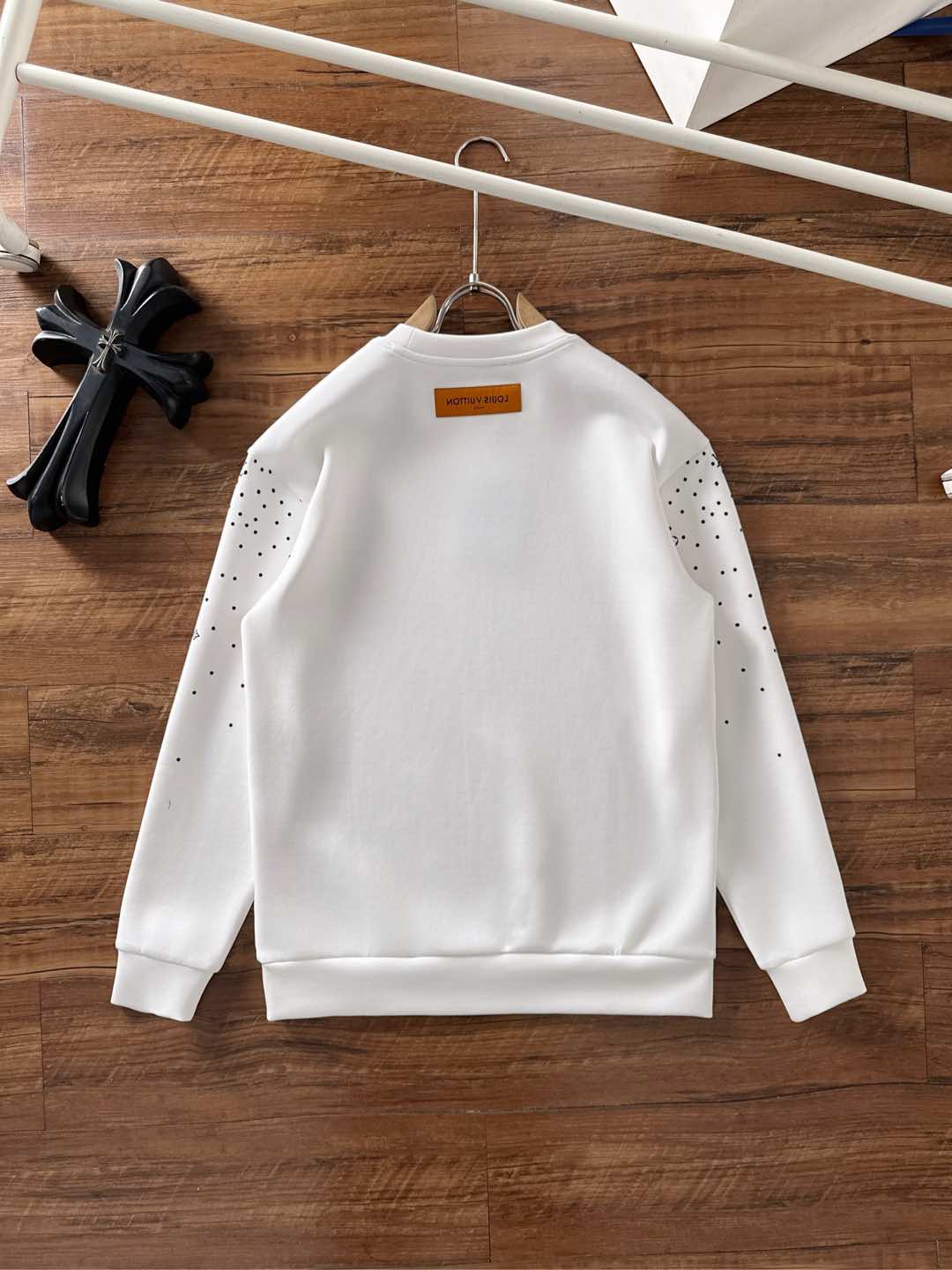 🌾退换 Louis Vuitton-LV 驴家# 2025秋冬 八明治空气层套头圆领卫衣男女同款时尚休闲