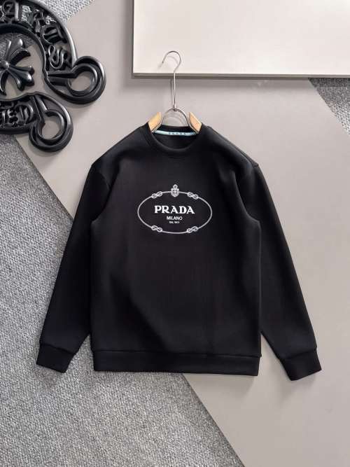 Prada Milano Logo Cotton Sweatshirt - Stylish and Comfortable Urban Wear 29 Prada Milano Logo Cotton Sweatshirt - Stylish and Comfortable Urban Wear