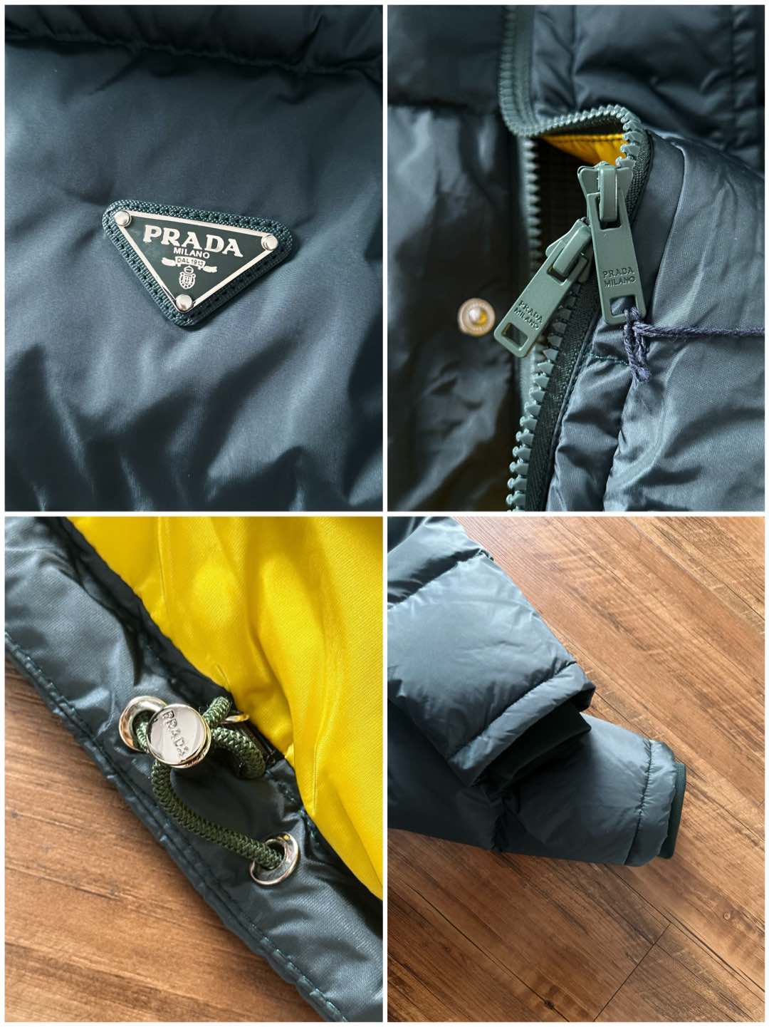 Prada&普拉达FW2025秋冬新款羽绒服。柜子在售款，一件难求。采用定制防风防雨面料，抗皱立挺有型，