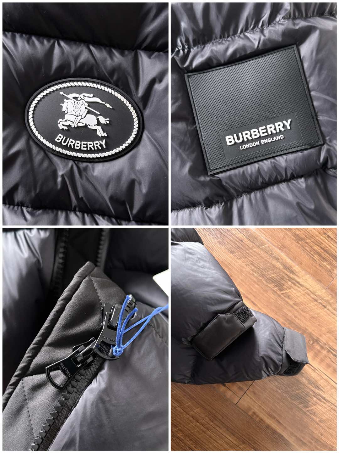 爆款羽绒服 BURBERRY巴宝莉 2025新款羽绒服秀场新品，袖子可拆卸，一衣两穿。品相非常完美，专柜