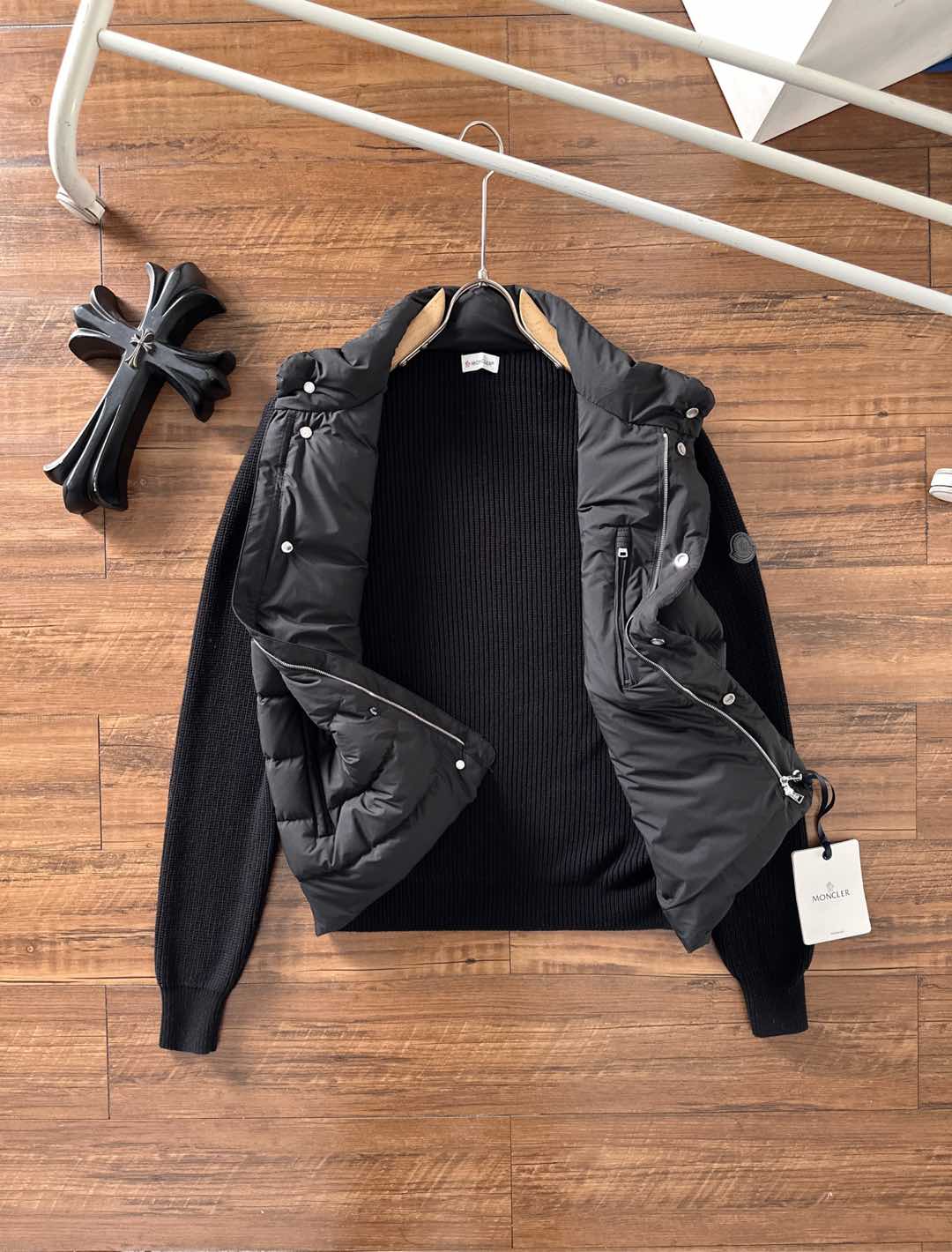 Moncler 蒙口 2025年秋冬新款羽绒服，针织拼接羽绒服采用新国标95白鸭绒，秋冬新品内搭神器！在