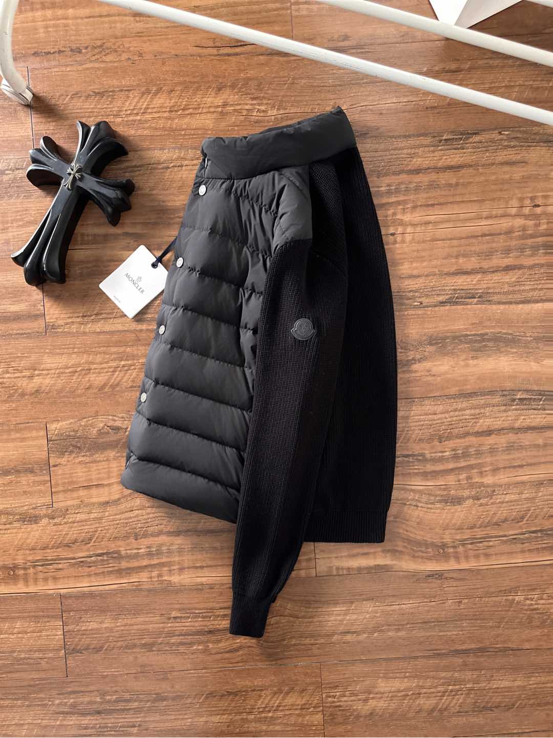 Moncler 蒙口 2025年秋冬新款羽绒服，针织拼接羽绒服采用新国标95白鸭绒，秋冬新品内搭神器！在