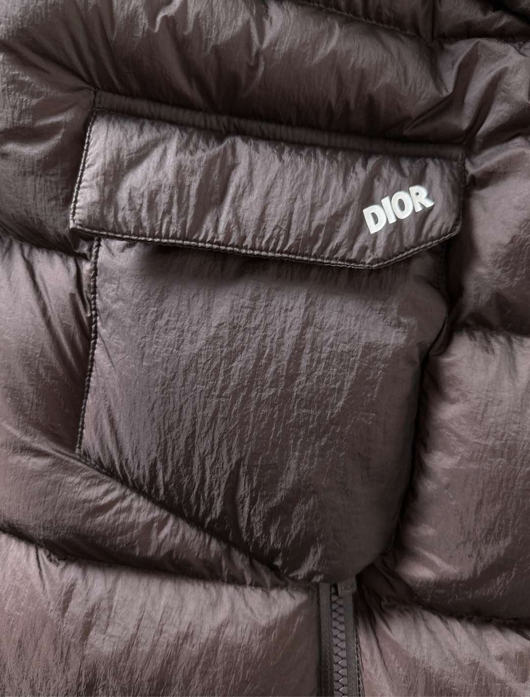 Dior 迪奥 🆕🆕🆕25年冬季最新羽绒服立体剪裁廓形版型上身显瘦帅气！胸前小logo设计、时尚感极强。