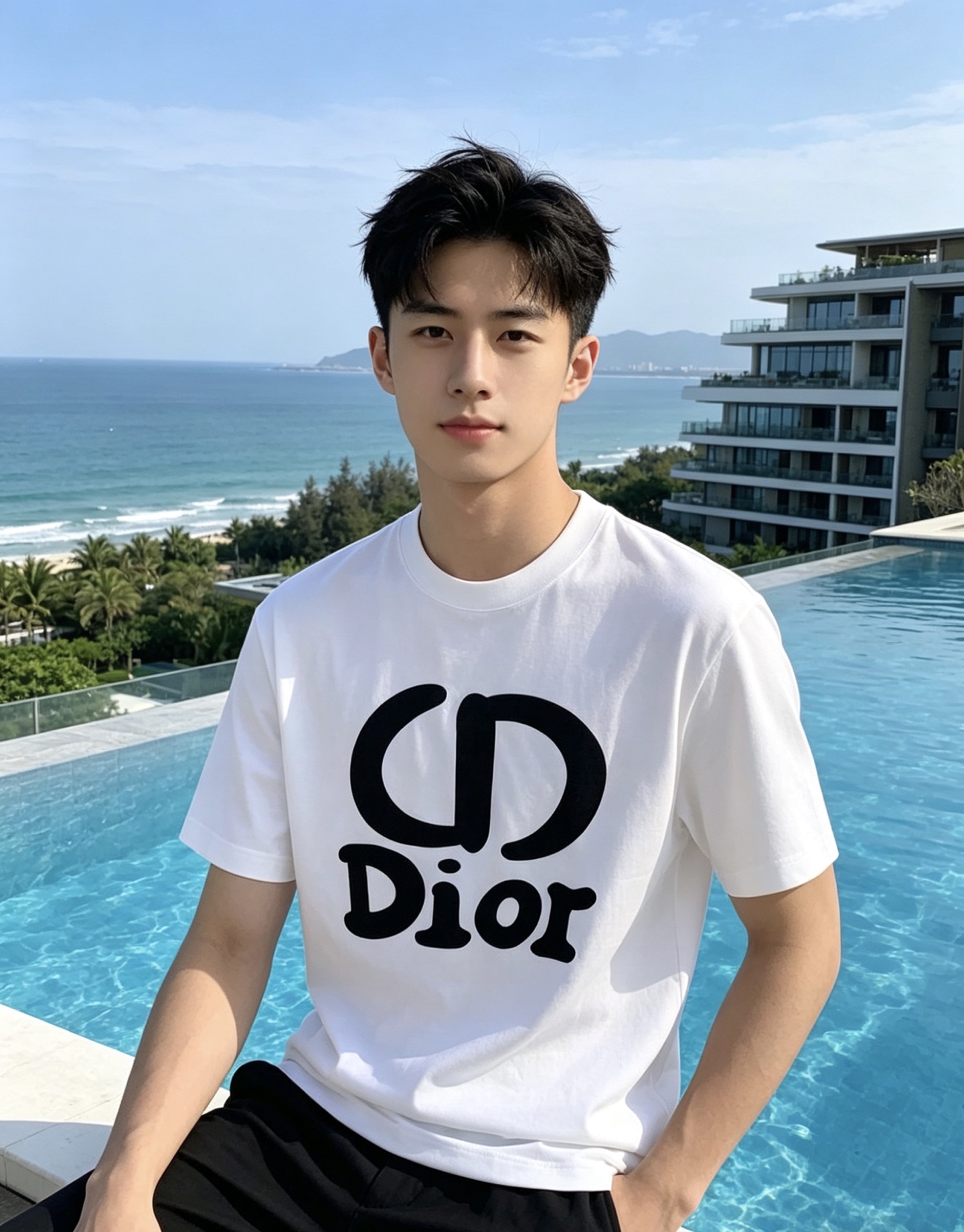 NO:856454,Dior Dior 2026ss new spring and summer new debut counter latest short-sleeved round neck T-shirt high-end custom design avant-garde fashion!  The brand logo is designed with heavy craftsmanship. High-end customized pure cotton fabric. Soft to the touch. Comfortable to wear. Exquisite stitching at the counter level. Fine workmanship. The upper body effect is incomparably handsome!  A must-have item for a stylish man!  Color Black White Size S-XXL,,dior,dior,T-shirt,tees,t-shirt,19860909Dior 迪奥 2026ss 春夏新款首发专柜最新款短袖圆领T恤 高端订制 设计前卫时尚！品牌logo重工艺设计 高端定制纯棉面料.手感柔软.穿着舒适.专柜级别精致车线.做工精细.上身效果无敌帅气！型男必备单品！ 颜色黑色 白色 码数S-XXL,,dior,dior,T-shirt,tees，t-shirt,,Men's clothing