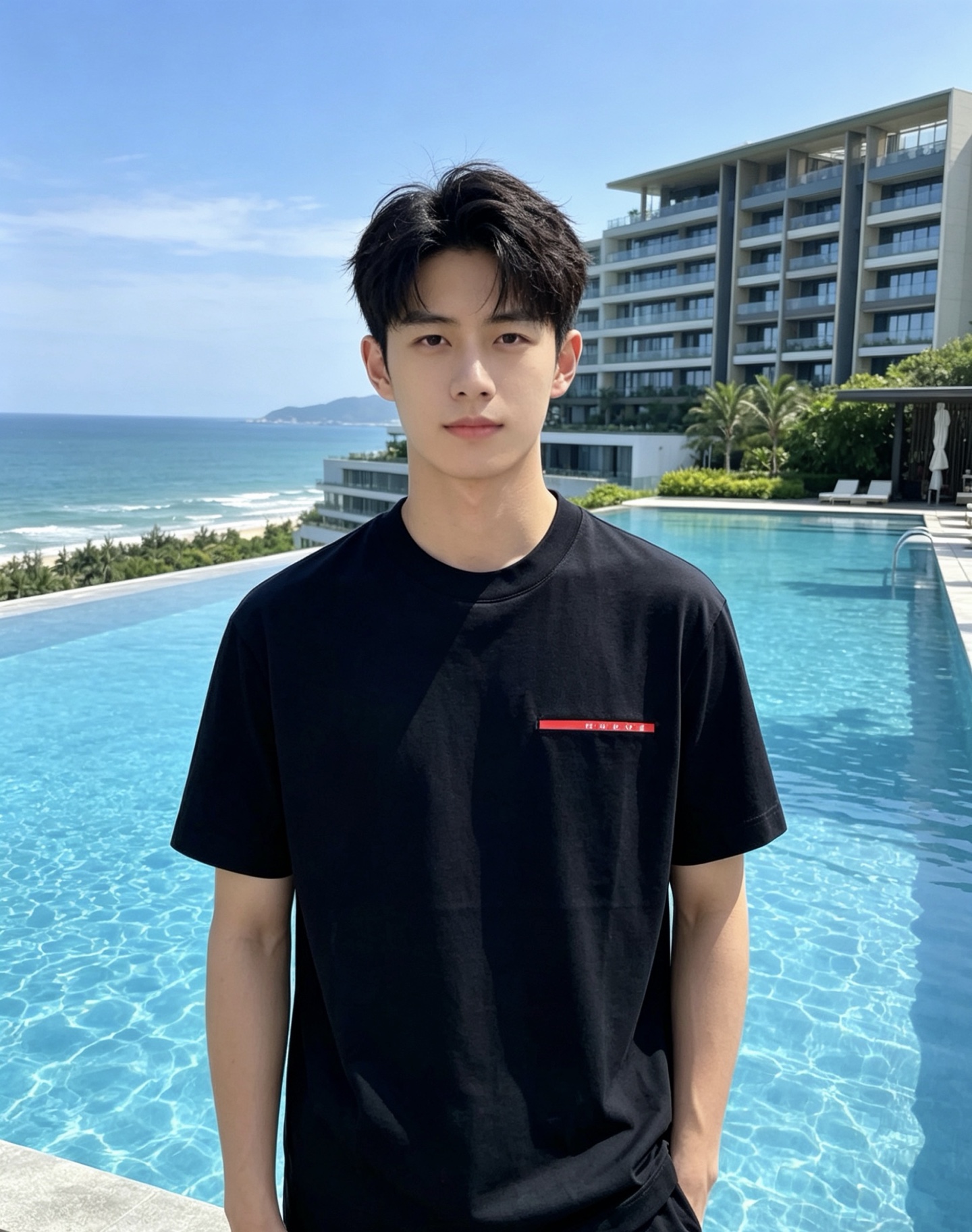 NO:856429,Prada 2026ss new spring and summer new debut counter latest short-sleeved round neck T-shirt high-end custom design avant-garde fashion!  The brand logo is designed with heavy craftsmanship. High-end customized pure cotton fabric. Soft to the touch. Comfortable to wear. Exquisite stitching at the counter level. Fine workmanship. The upper body effect is incomparably handsome!  A must-have item for a stylish man!  Color black white gray light blue khaki size S-XXL, prada, prada, T-shirt, tees, t-shirt,19860909Prada 普拉达 2026ss 春夏新款首发专柜最新款短袖圆领T恤 高端订制 设计前卫时尚！品牌logo重工艺设计 高端定制纯棉面料.手感柔软.穿着舒适.专柜级别精致车线.做工精细.上身效果无敌帅气！型男必备单品！ 颜色黑色 白色 灰色 浅蓝 卡其色 码数S-XXL,,prada,prada,T-shirt,tees，t-shirt,,Men's clothing