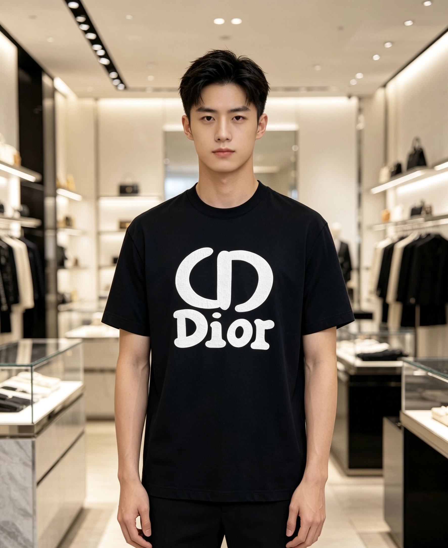 Dior 迪奥 2026ss 春夏新款首发专柜最新款短袖圆领T恤 高端订制 设计前卫时尚！品牌logo重