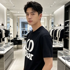 Dior 迪奥 2026ss 春夏新款首发专柜最新款短袖圆领T恤 高端订制 设计前卫时尚!品牌logo重 Dior 迪奥 2026ss 春夏新款首发专柜最新款短袖圆领T恤 高端订制 设计前卫时尚!品牌logo重