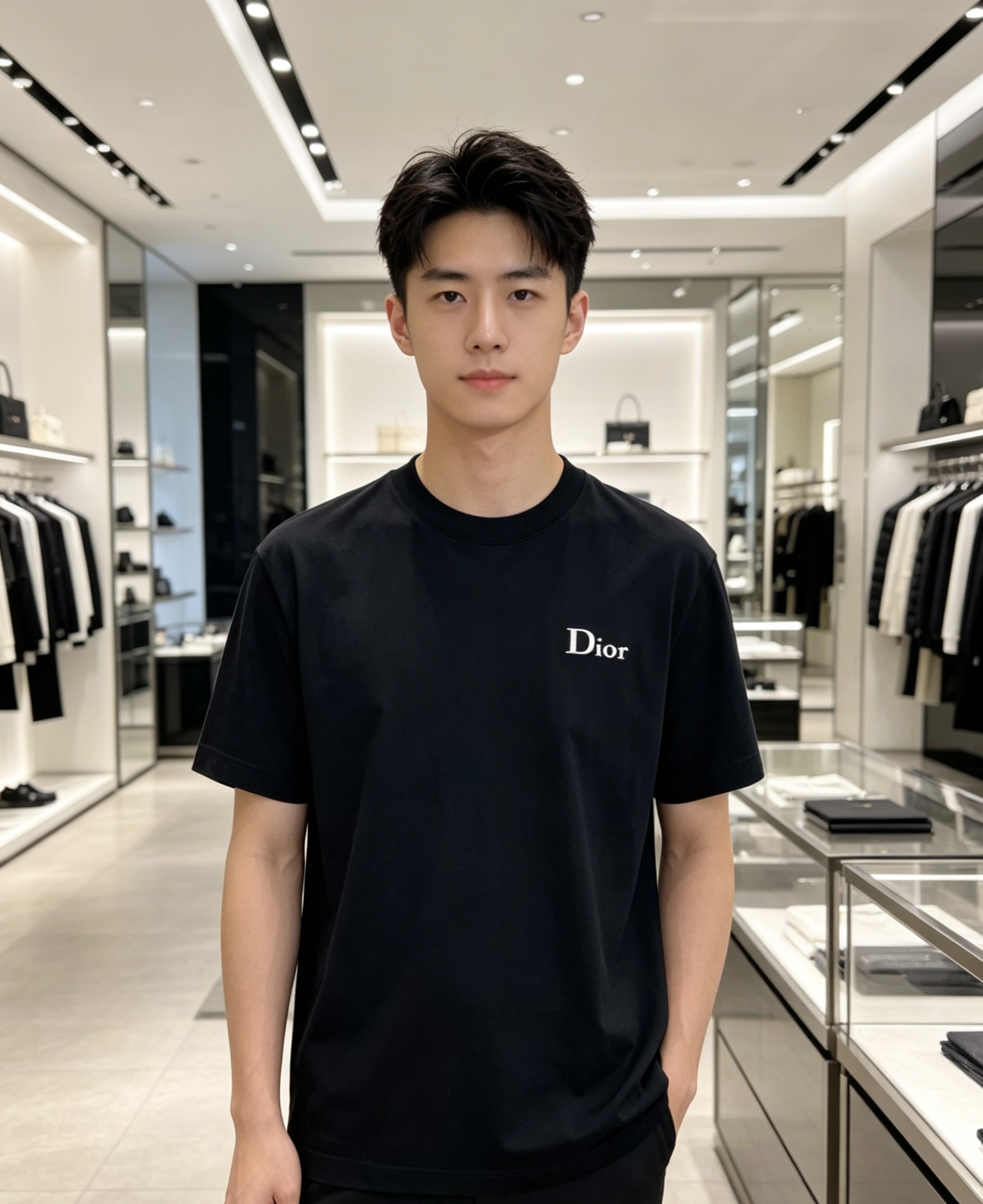 Dior 迪奥 2026ss 春夏新款首发专柜最新款短袖圆领T恤 高端订制 设计前卫时尚！品牌logo重