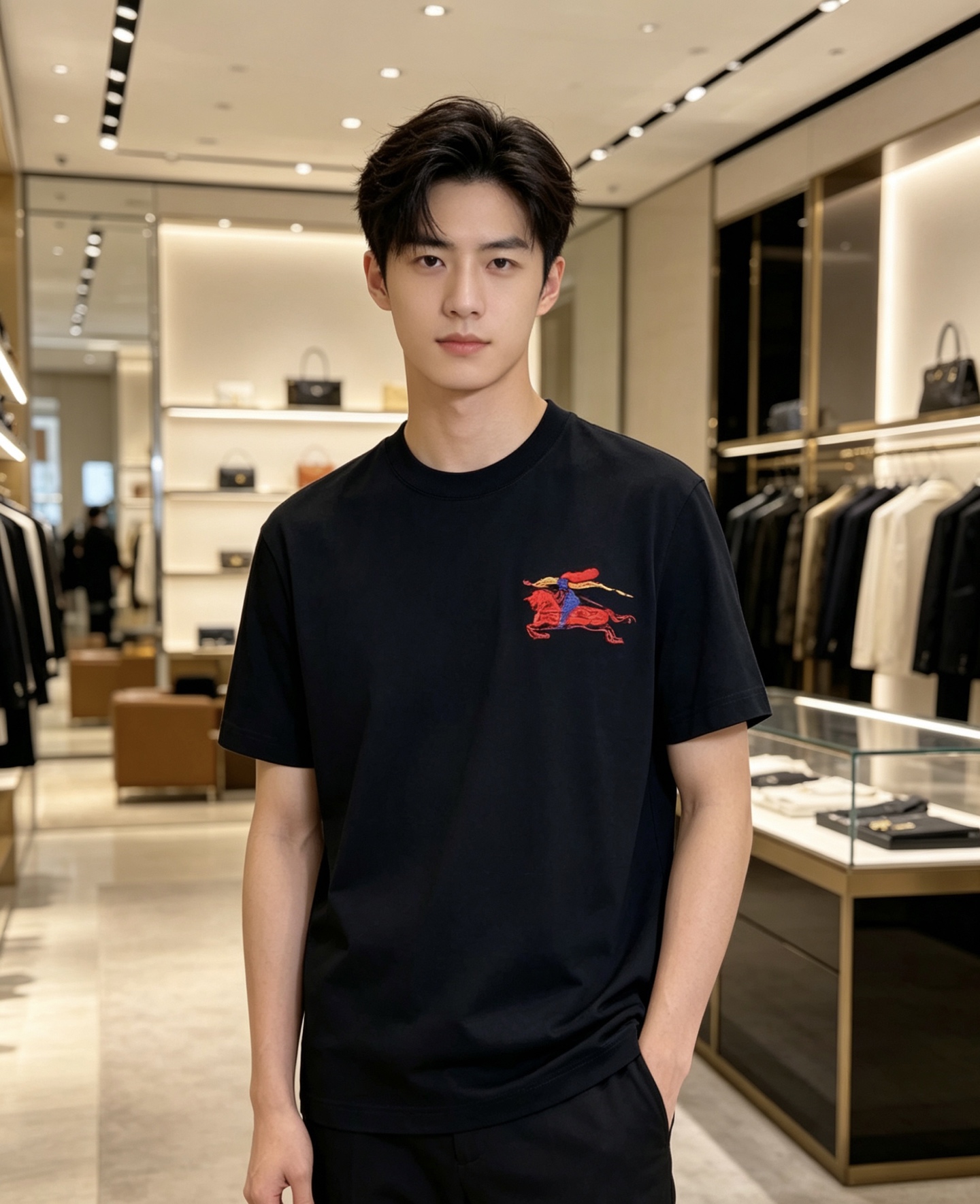 Burberry 巴宝莉 2026ss 春夏新款首发专柜最新款短袖圆领T恤 高端订制 设计前卫时尚！品牌