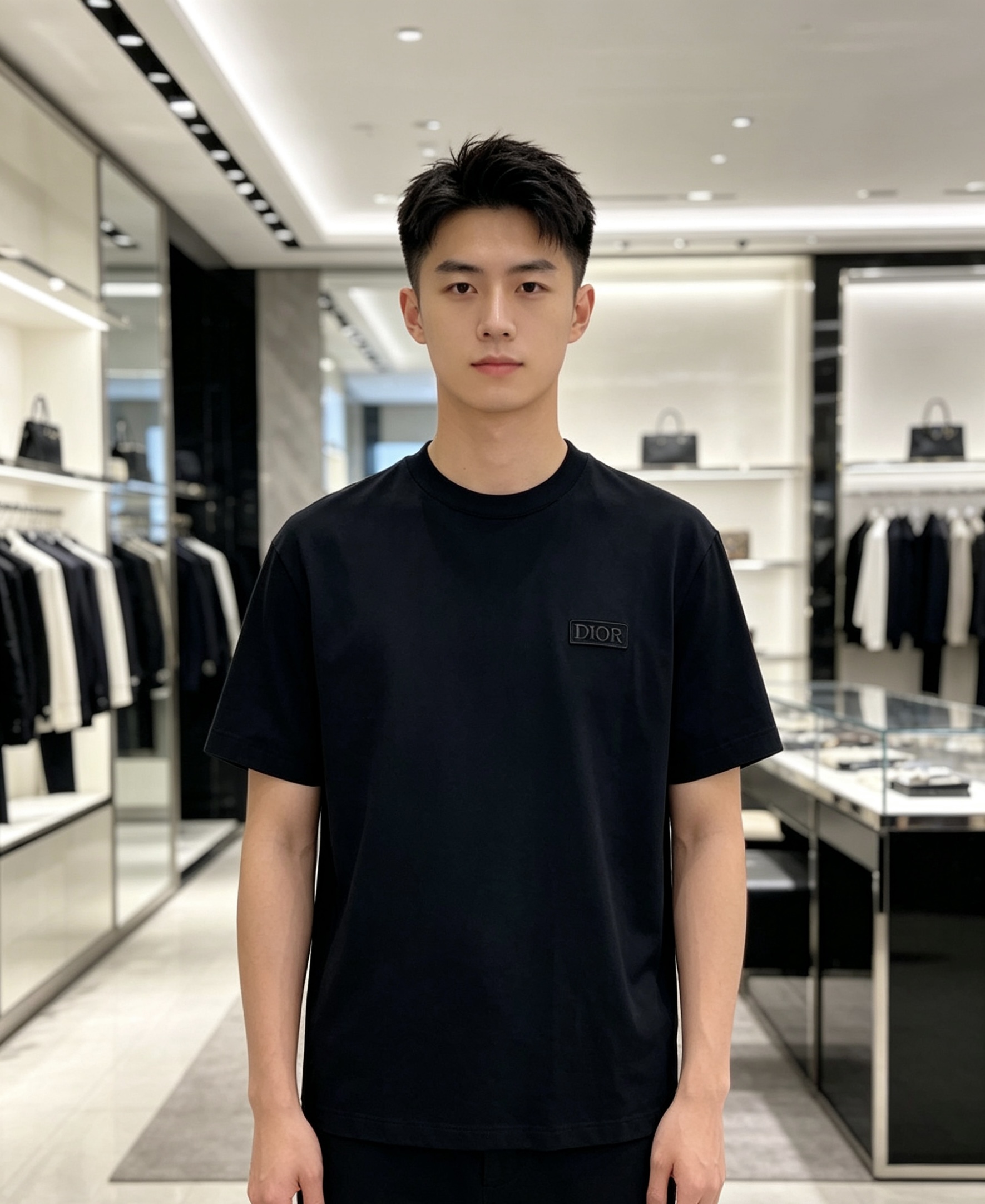 Dior 迪奥 2026ss 春夏新款首发专柜最新款短袖圆领T恤 高端订制 设计前卫时尚！品牌logo重