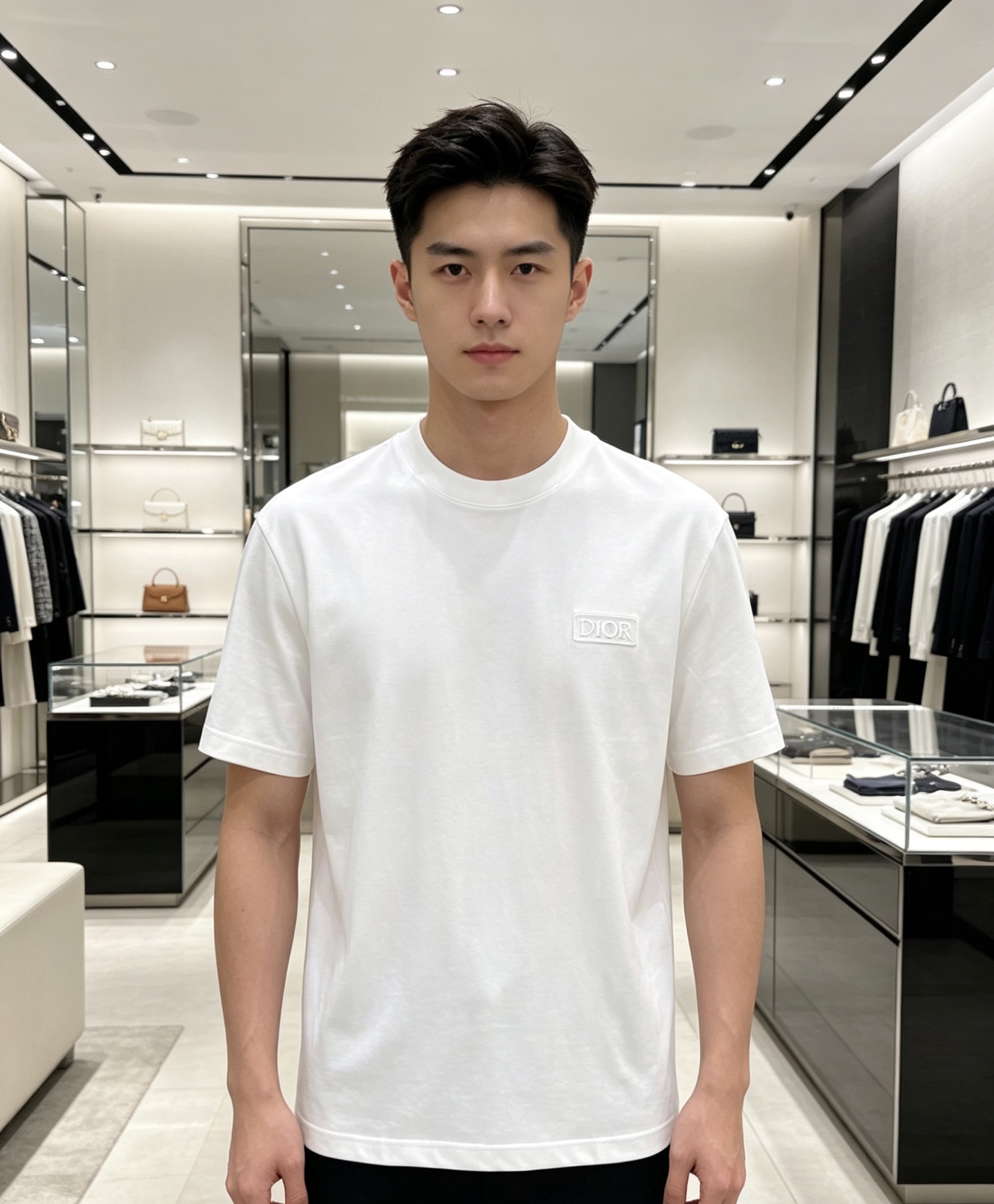 Dior 迪奥 2026ss 春夏新款首发专柜最新款短袖圆领T恤 高端订制 设计前卫时尚！品牌logo重