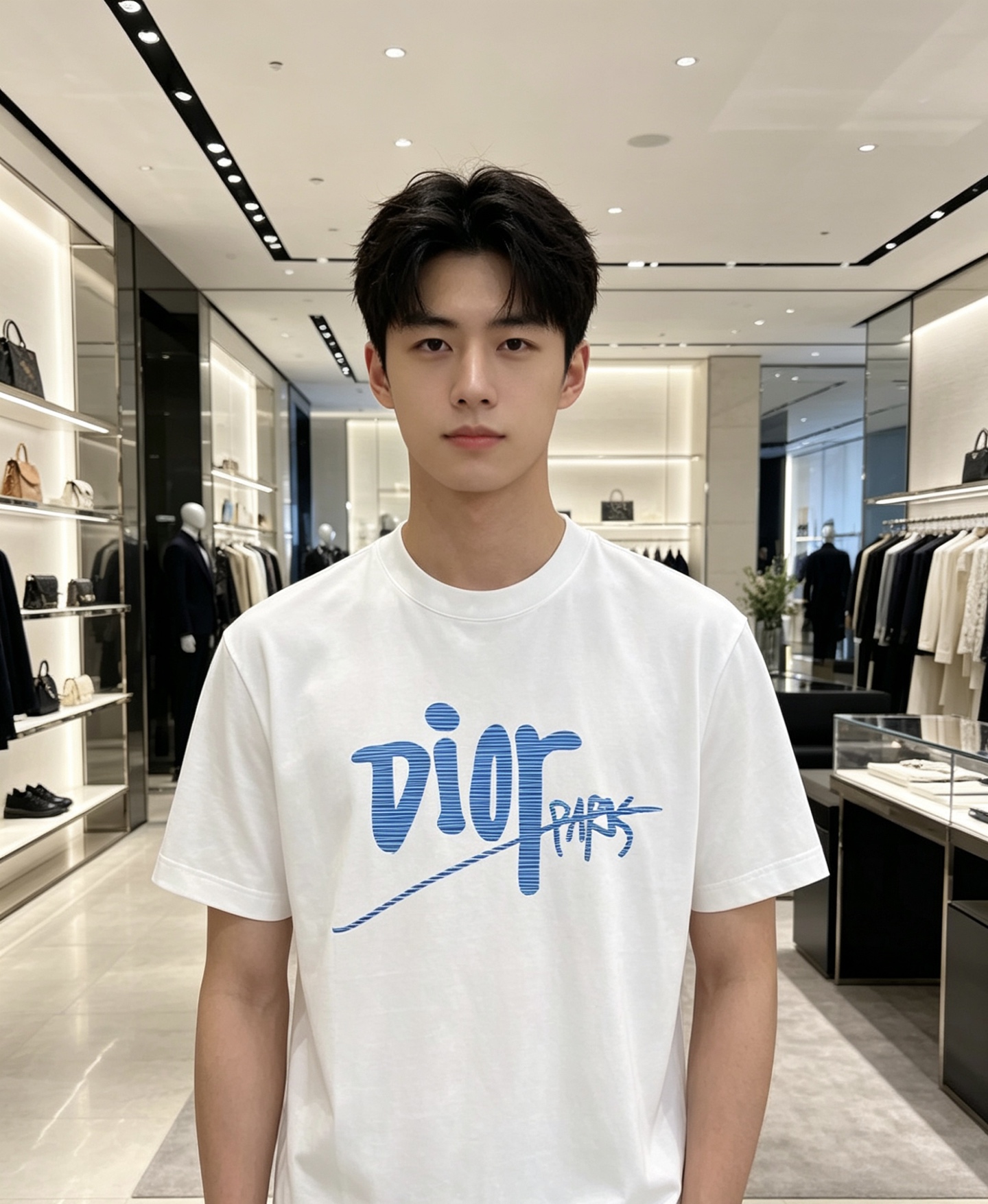 Dior 迪奥 2026ss 春夏新款首发专柜最新款短袖圆领T恤 高端订制 设计前卫时尚！品牌logo重